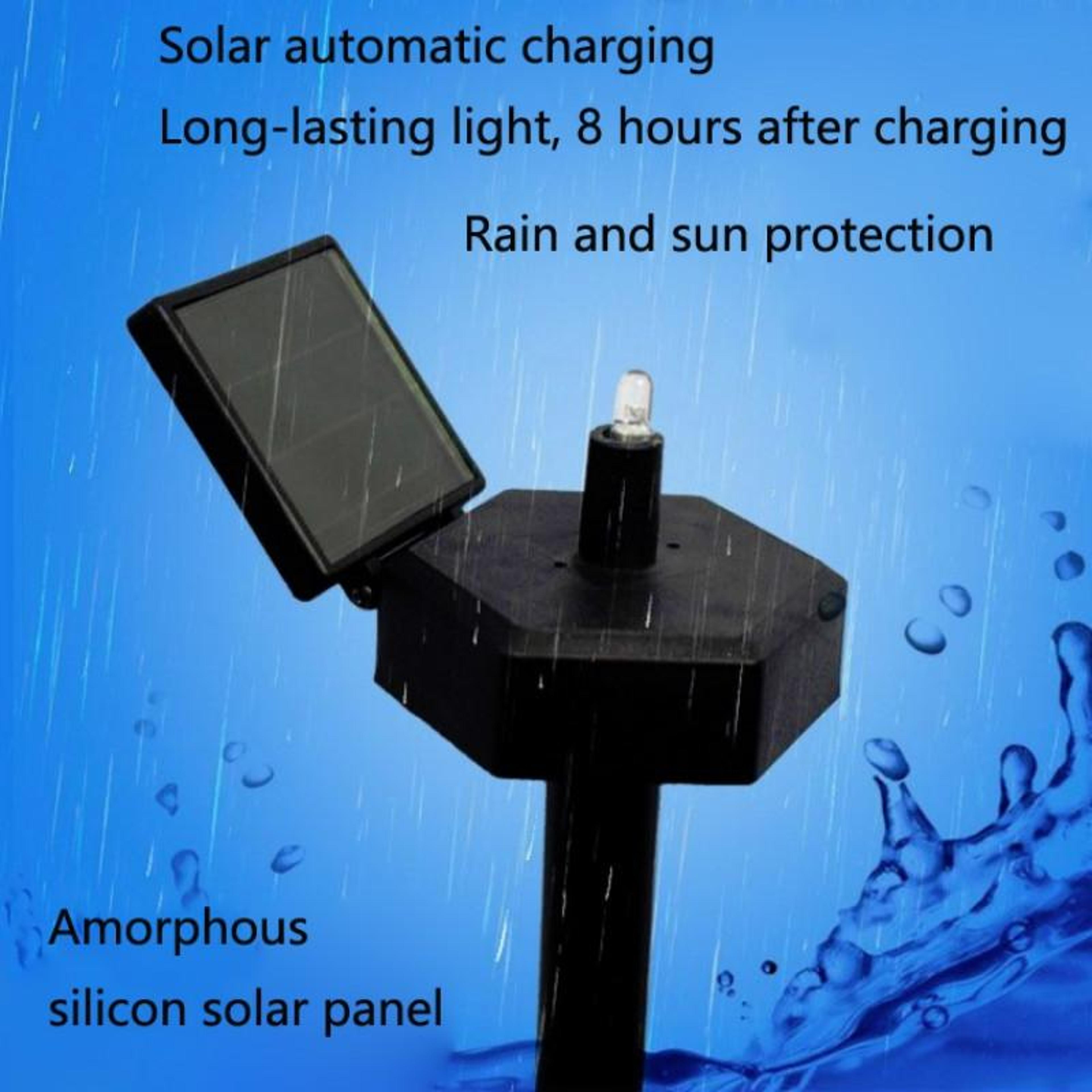 Solar Garden Lamp Resin Parrot Outdoor Solar Lawn Light For Courtyard Decor 4