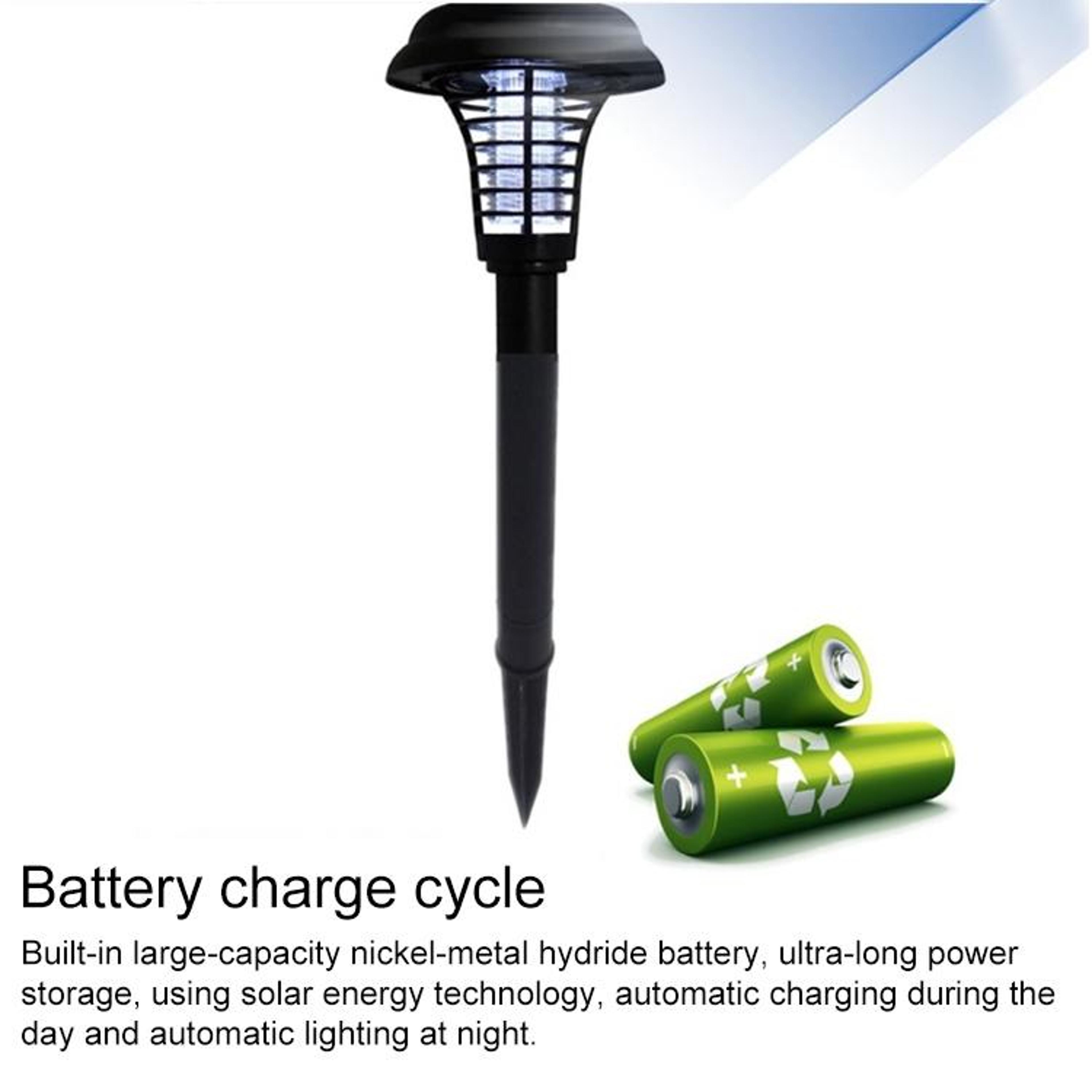 Solar Mosquito Killer  Garden Light IP65 Waterproof Outdoor Pest Repeller Lamp 4