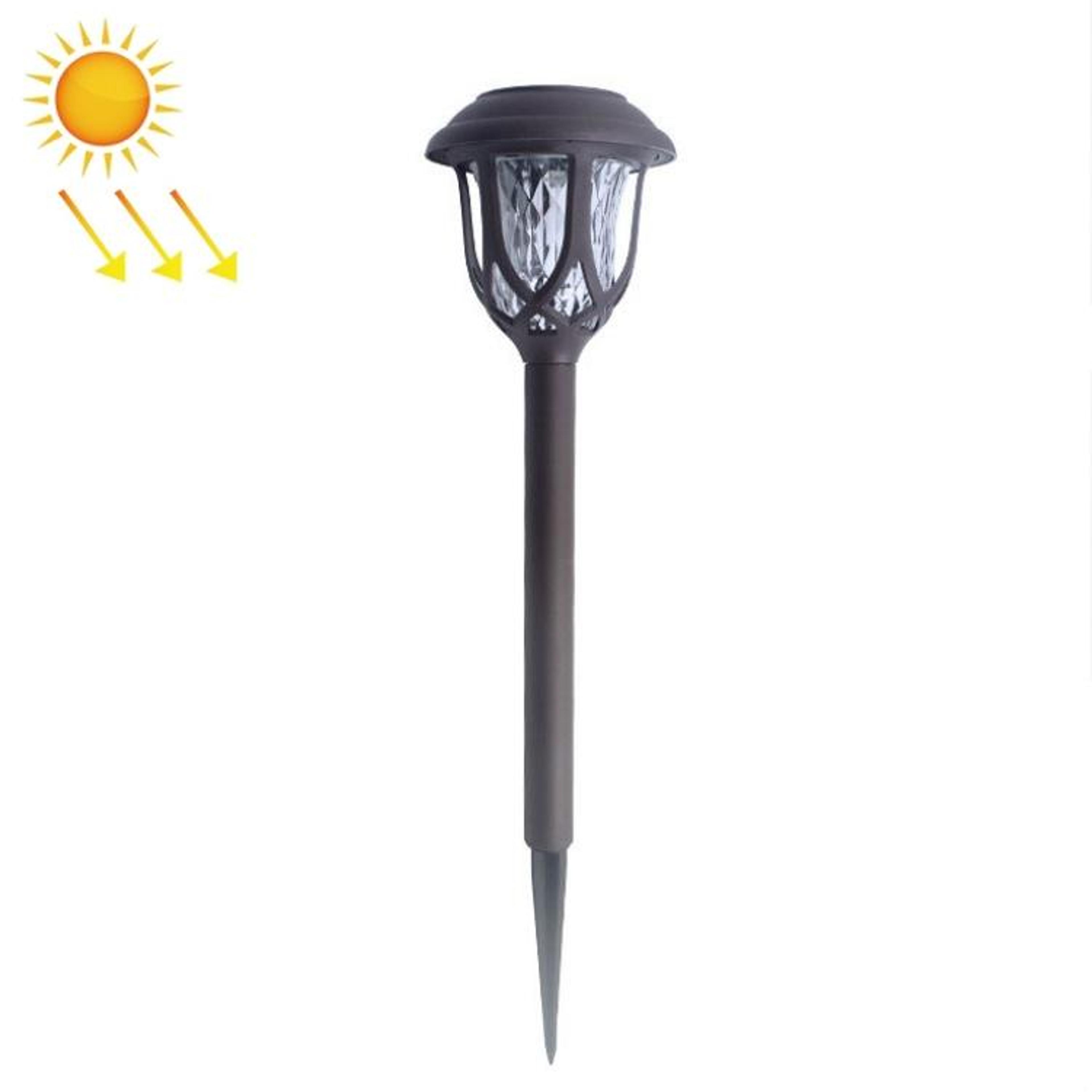 solar garden light led outdoor landscape stake pathway lawn light ip65 waterproof