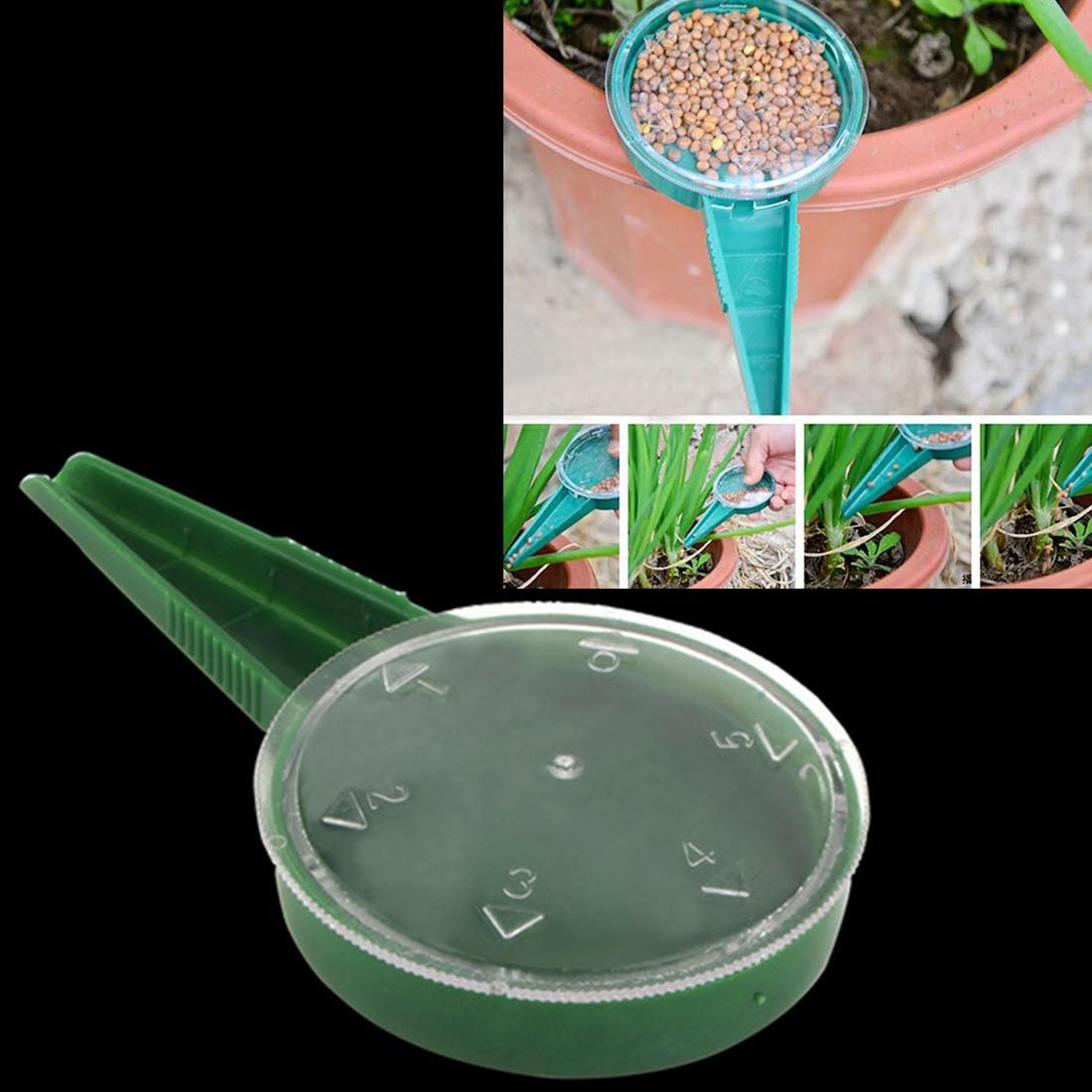 Level Adjustable Seed Sower  Seedling Transplanting Tool For Precise Garden Planting 0