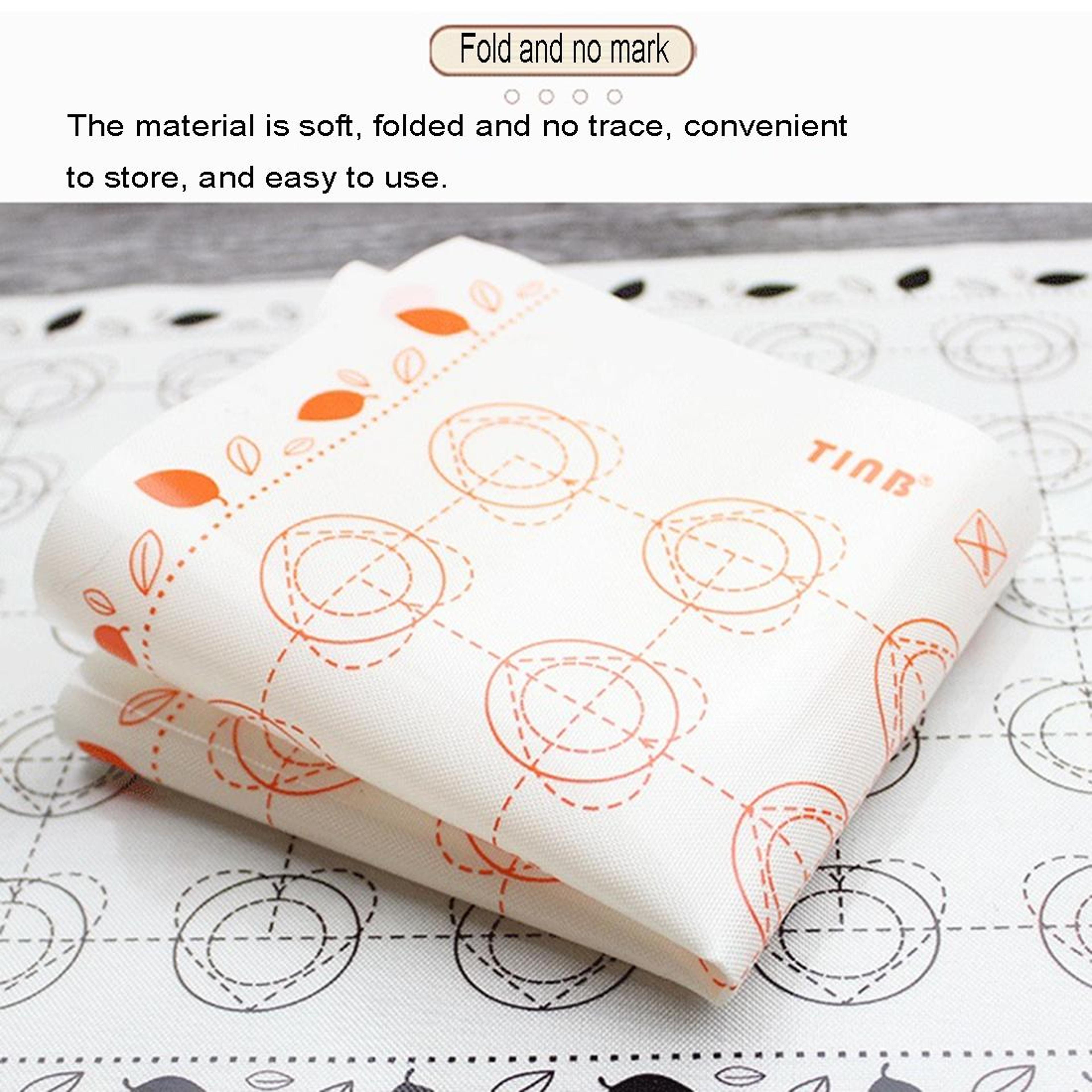 Heat Resistant Silicone Baking Mat Multi Purpose Pastry Kneading  Trivet Pad 3