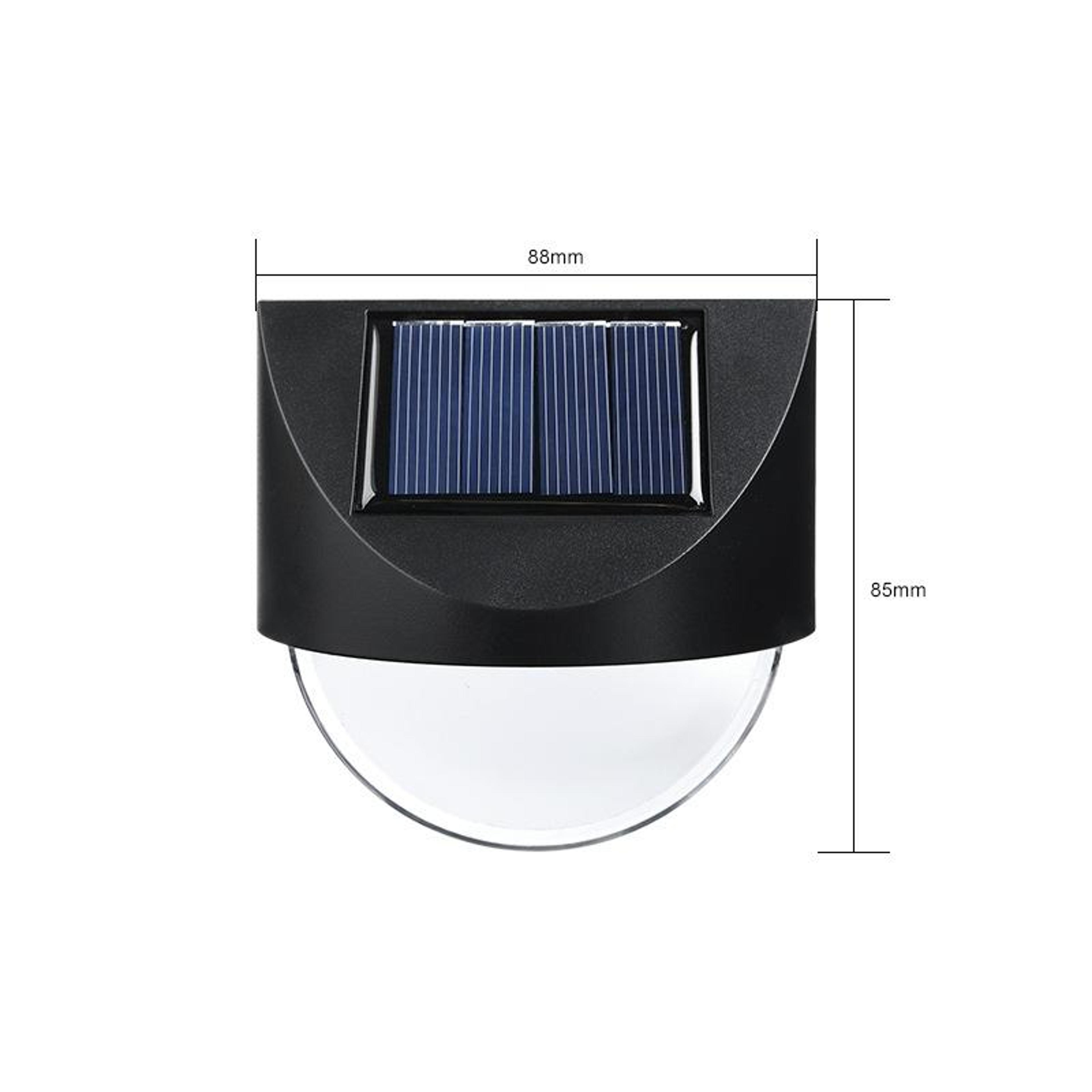 Solar Mirror Wall Light Outdoor Solar Light For Garden Fence  Patio Decor 3