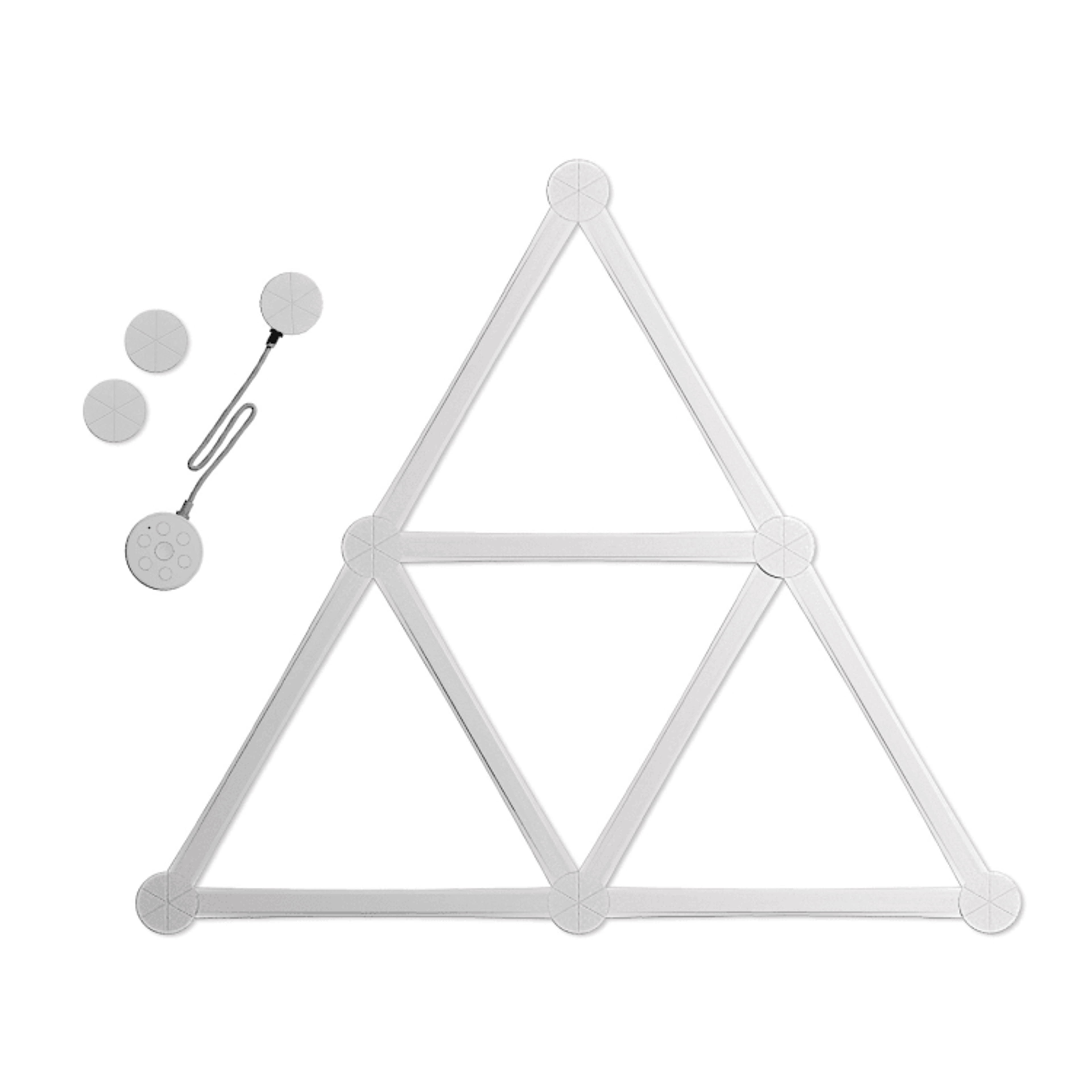 Smart RGB Wall Light Panels With Music Sync App Control For Gaming Room Smart Home Lighting 7