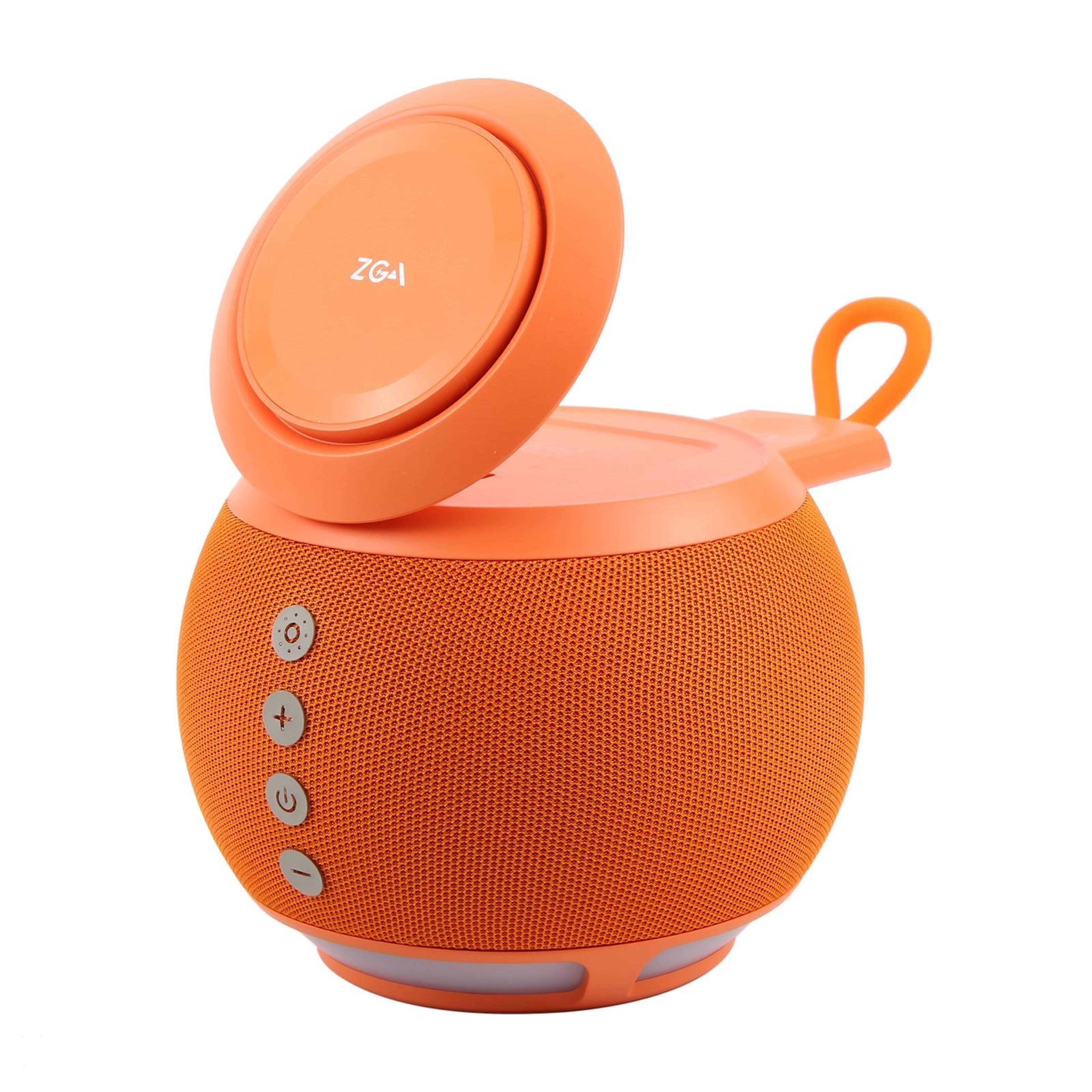 zga wx08 bluetooth speaker with fast charging wireless charging station
