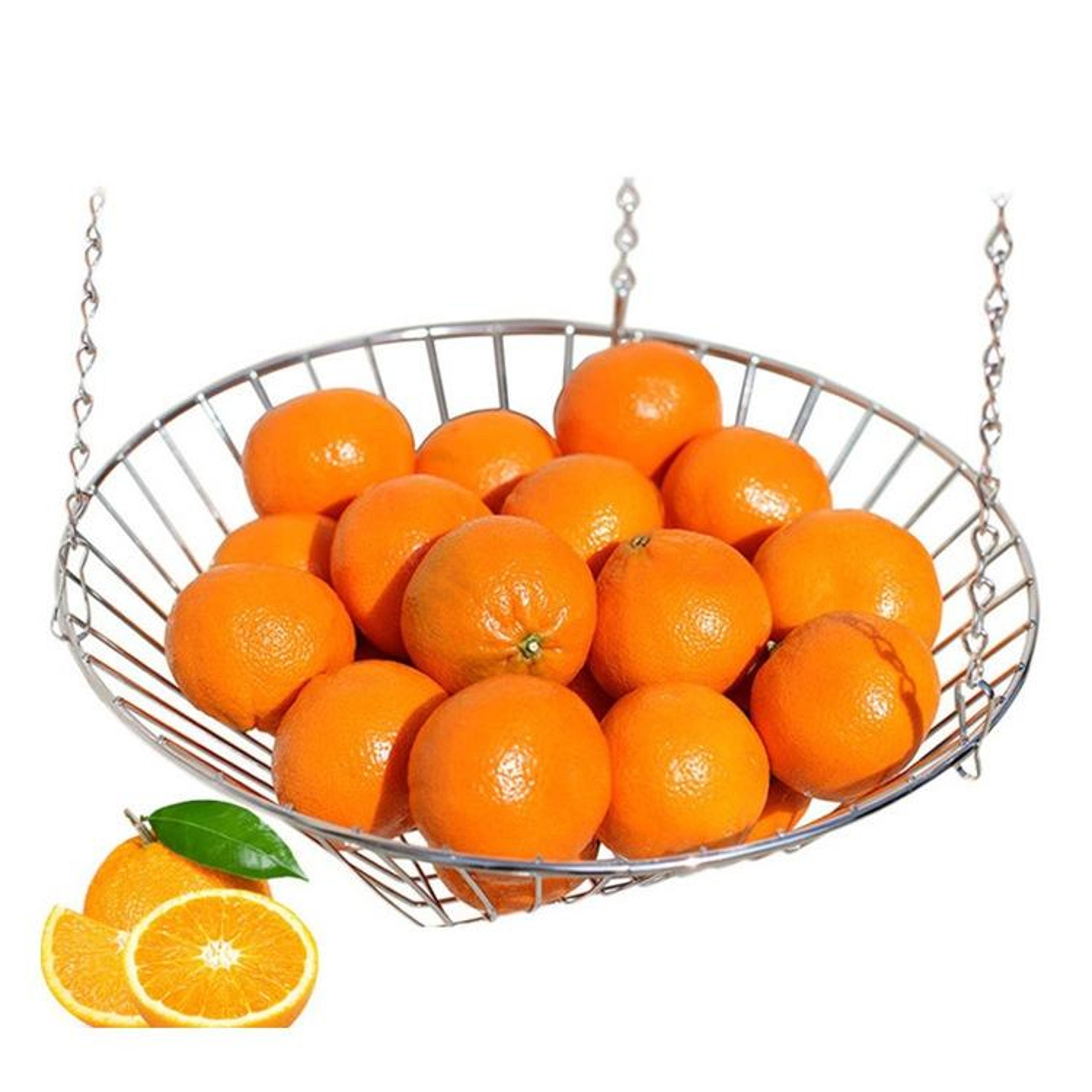 Tier Hanging Fruit Basket Wrought Iron Fruit Storage Organizer For Kitchen  Pantry 7