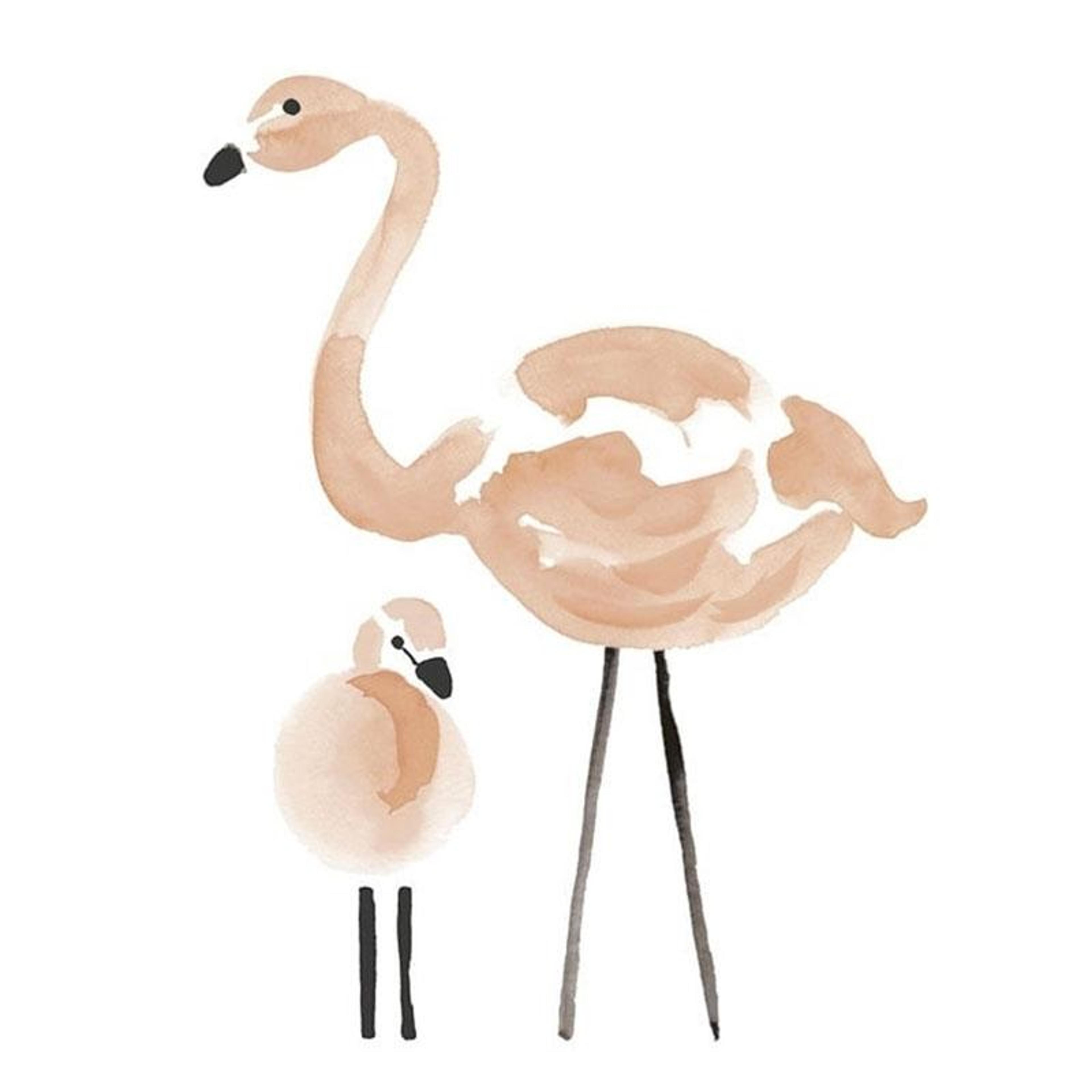 Flamingo Balloon Kids Wall Decals For Nursery And Classroom Decor 1