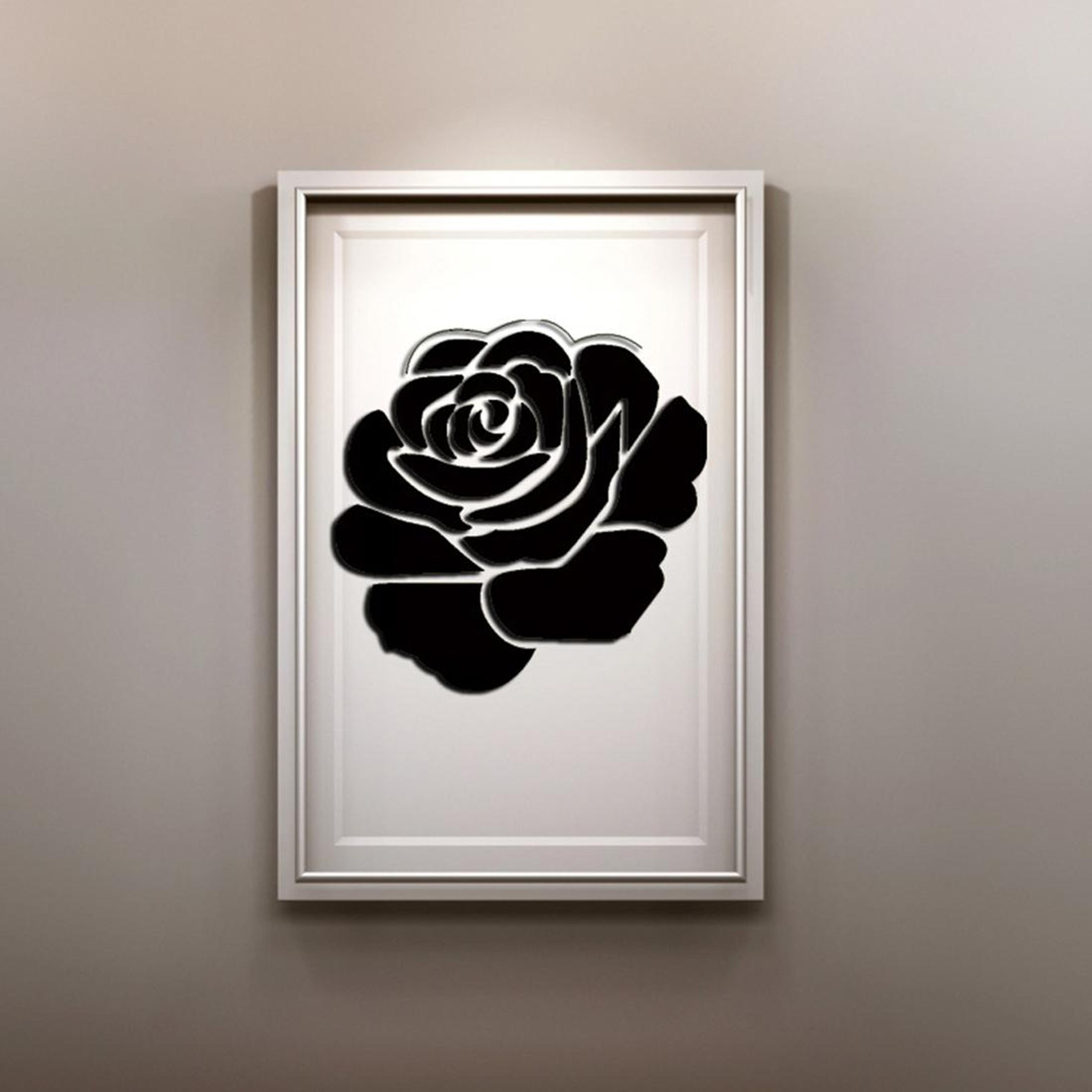 Floral Mirror Wall Stickers Acrylic Wall Decor For Living Room Bedroom  Home 4