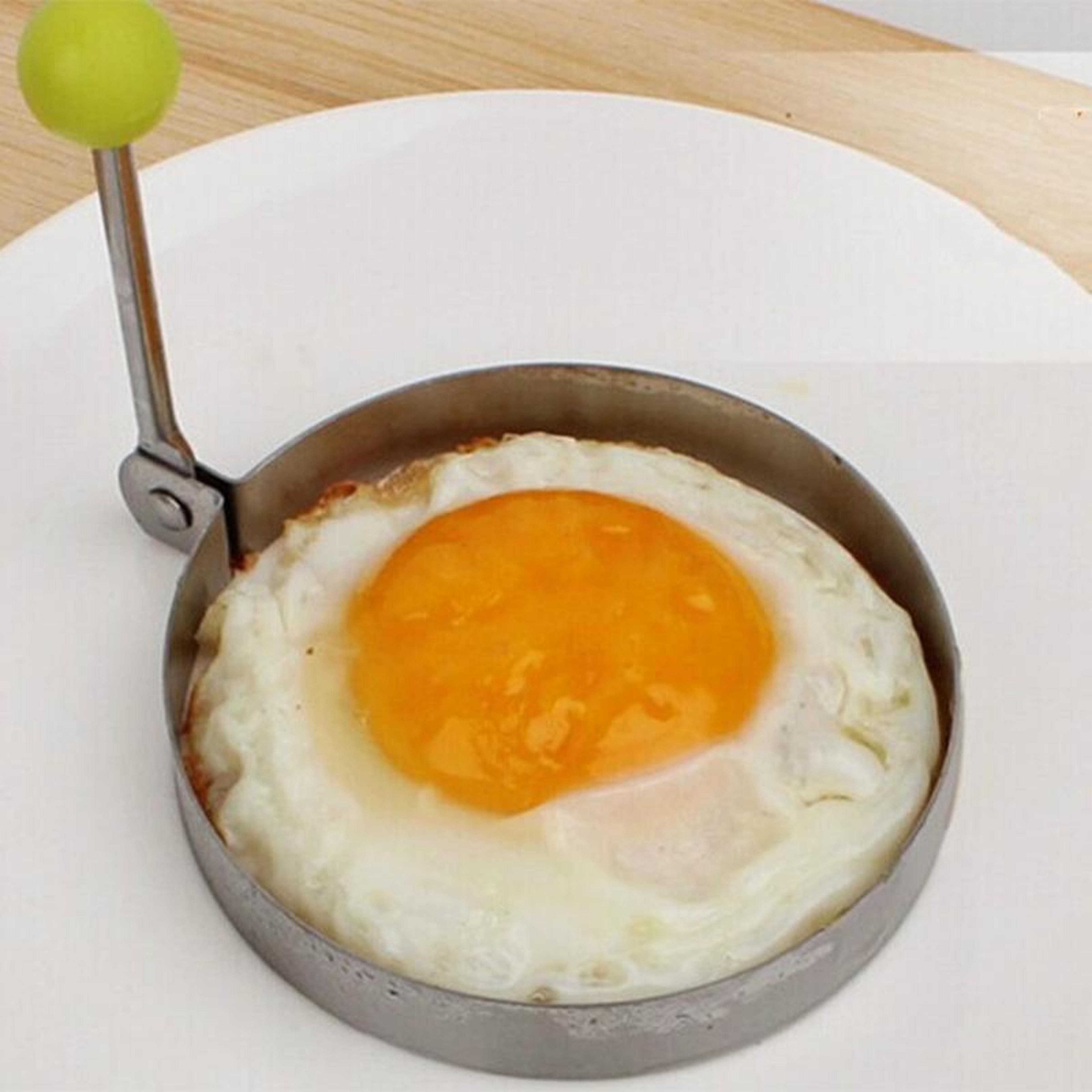 Stainless Steel Omelette Maker Egg Ring Mold For Perfect Breakfast Cooking 1