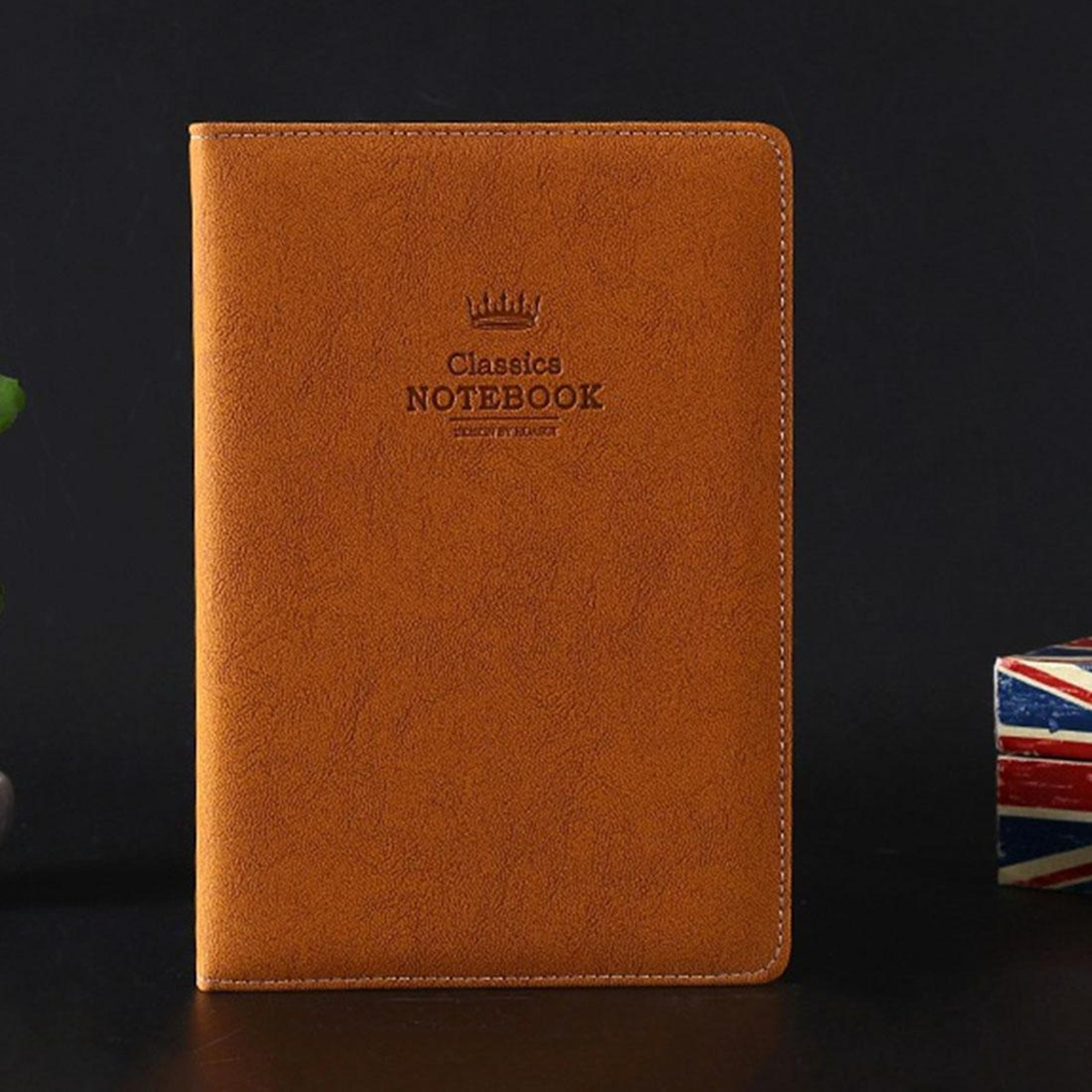 Premium Leather Notebook Pocket Memo Journal With Soft Cover And 100 Writing Pages 1