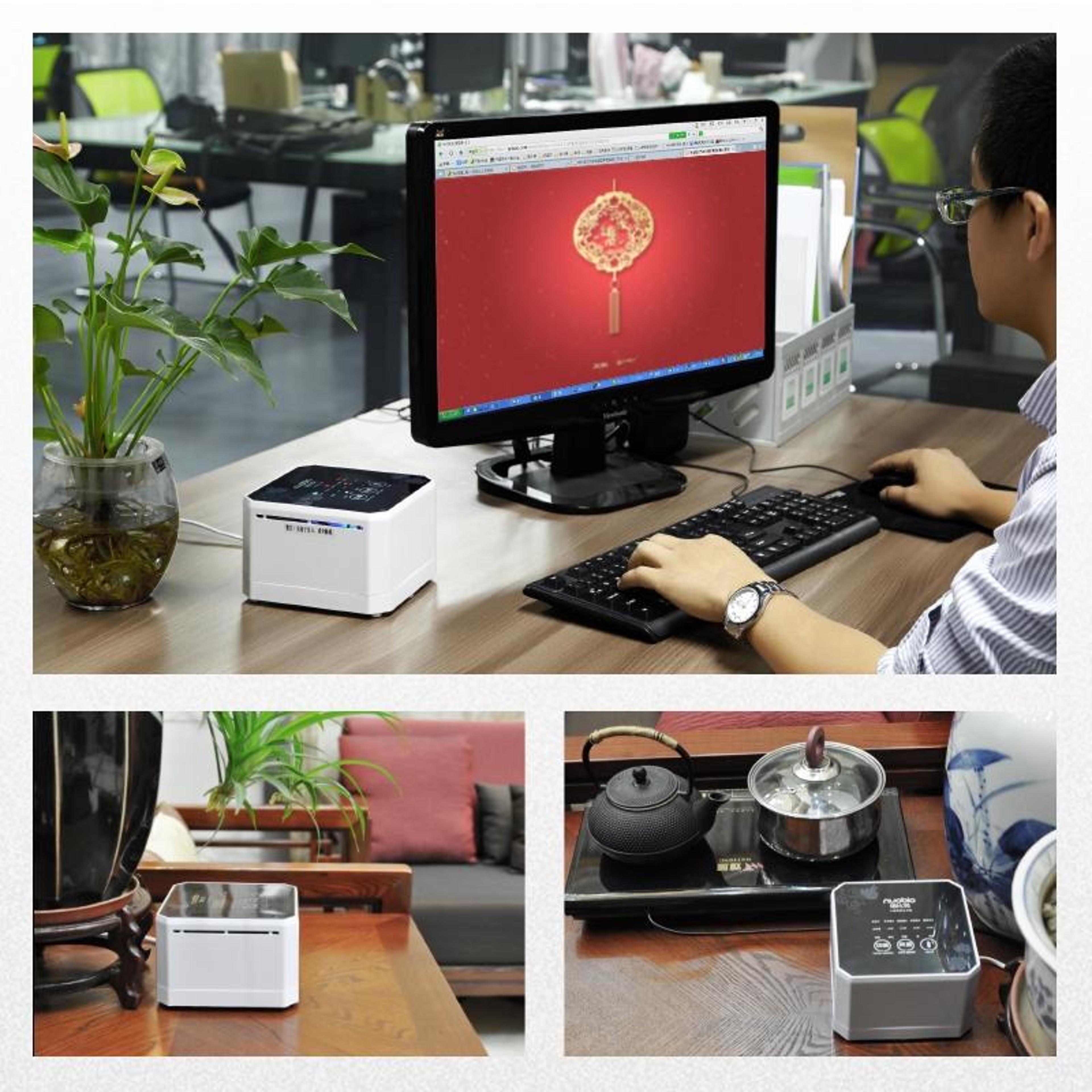 Nobico Mini Air Purifier With Negative Ion Air Purifier Technology For Home  Office 3