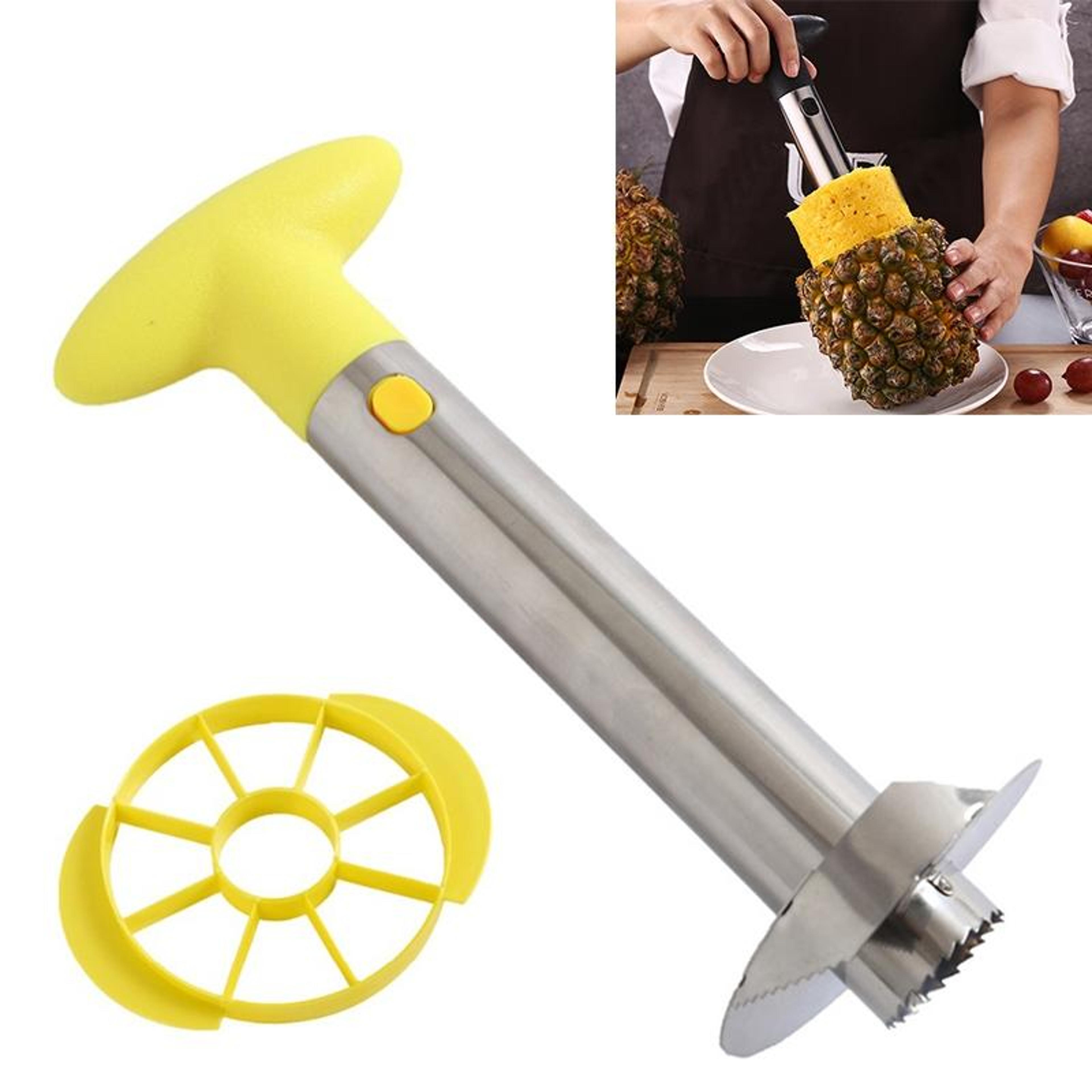 premium pineapple peeler stainless steel pineapple slicer & fruit cutter tool