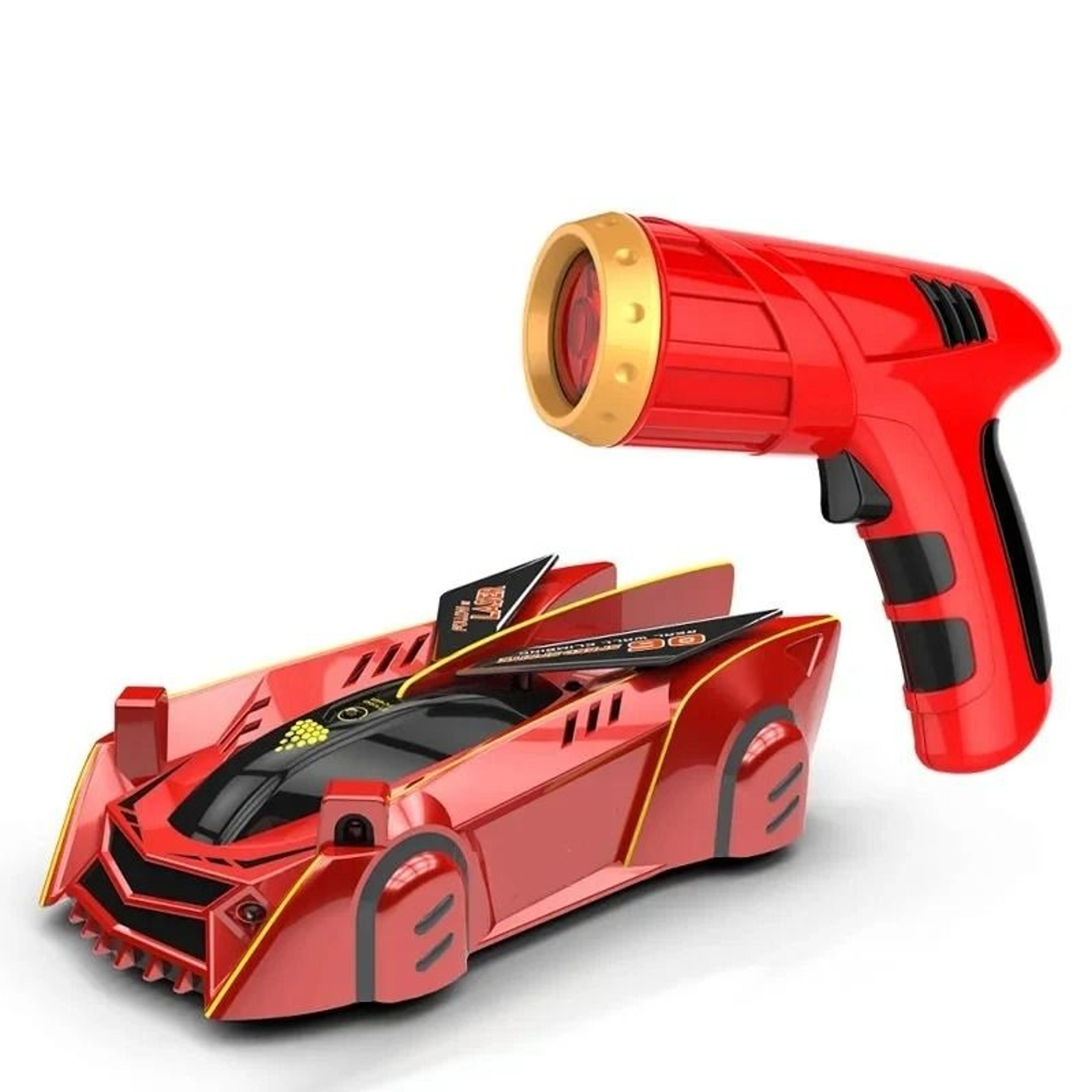 Infrared Laser Controlled Wall Climbing RC Stunt Car 8