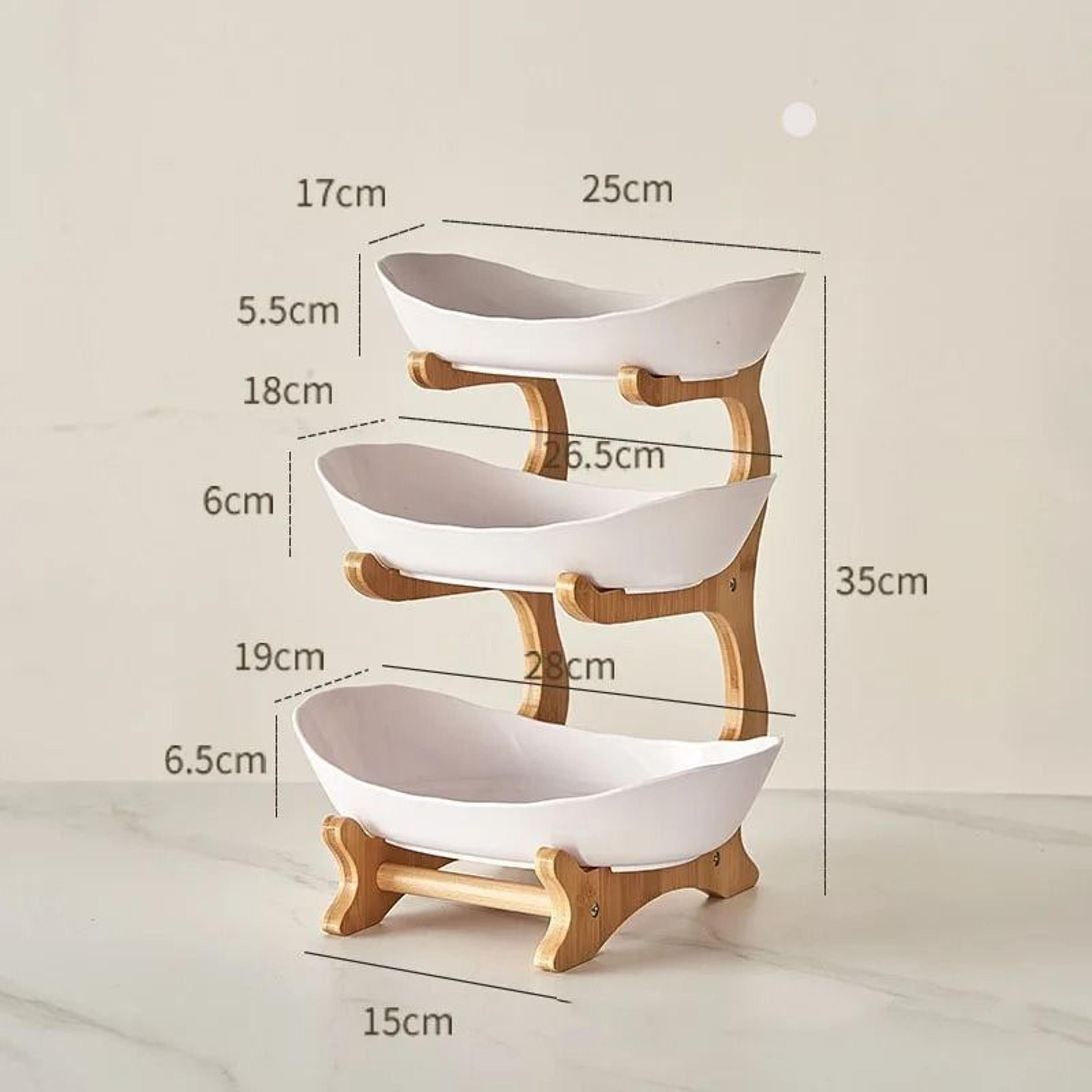 Multi Layer Kitchen Serving Stand For Fruits And Treats 10