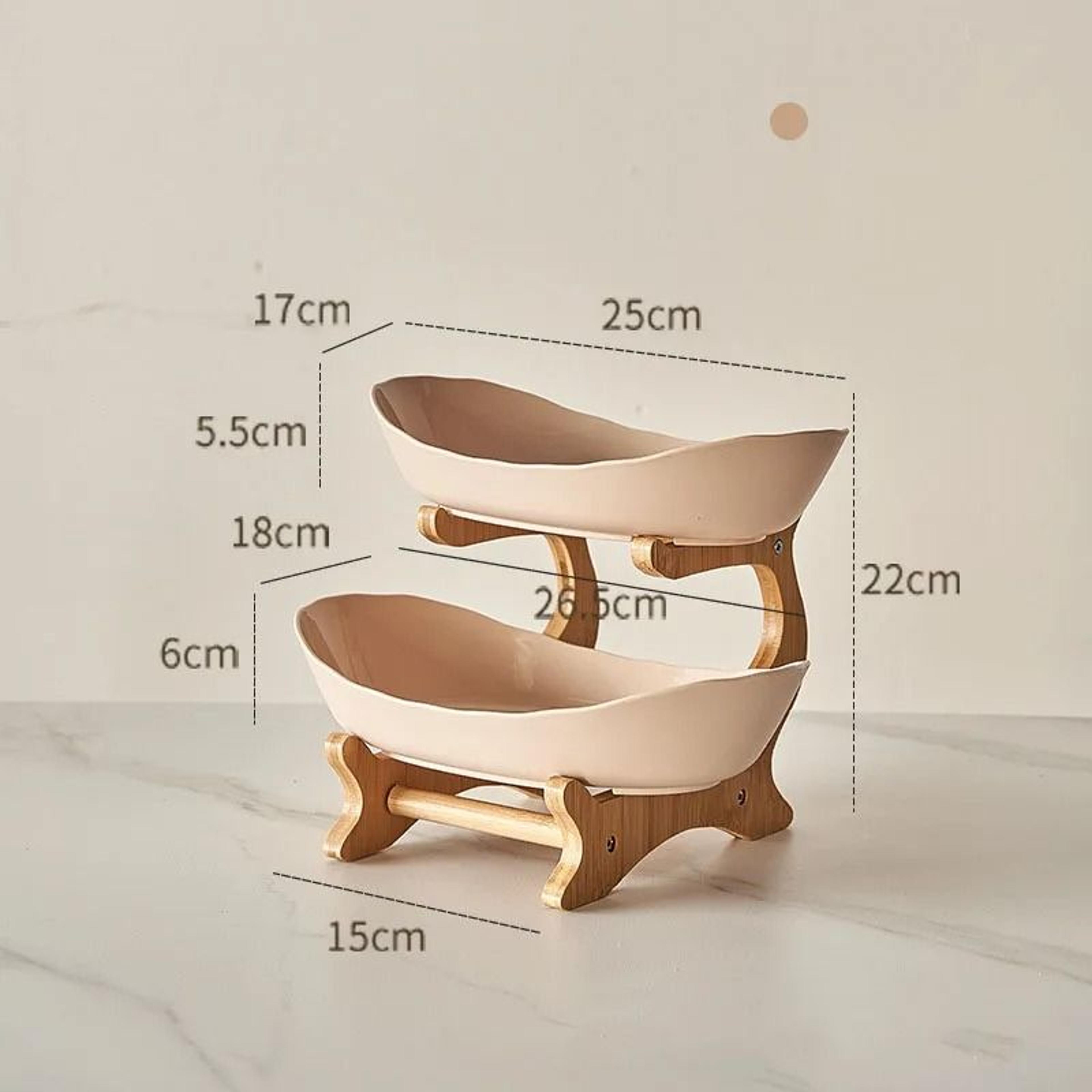 Multi Layer Kitchen Serving Stand For Fruits And Treats 7