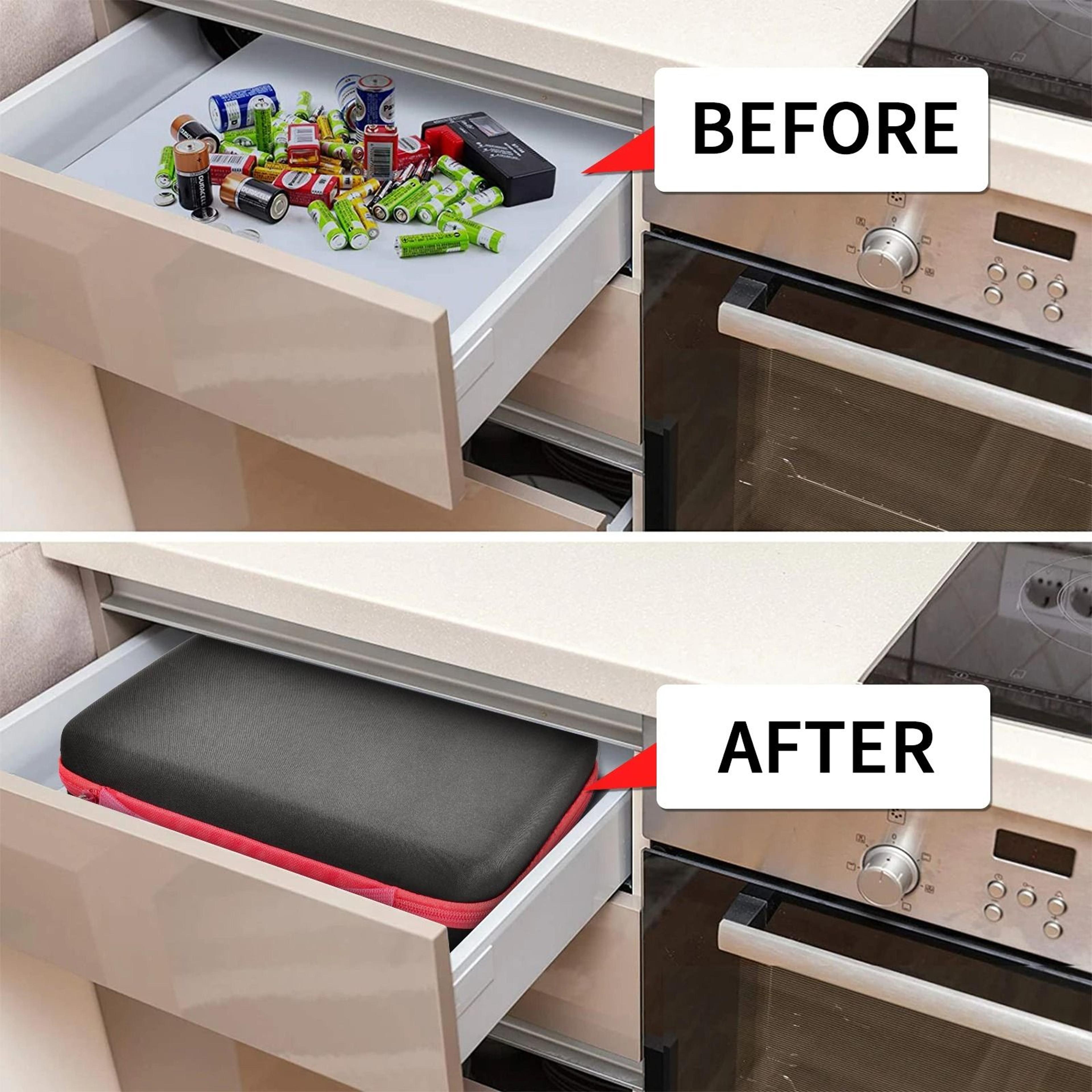 Battery Organizer Storage Case With Tester 5