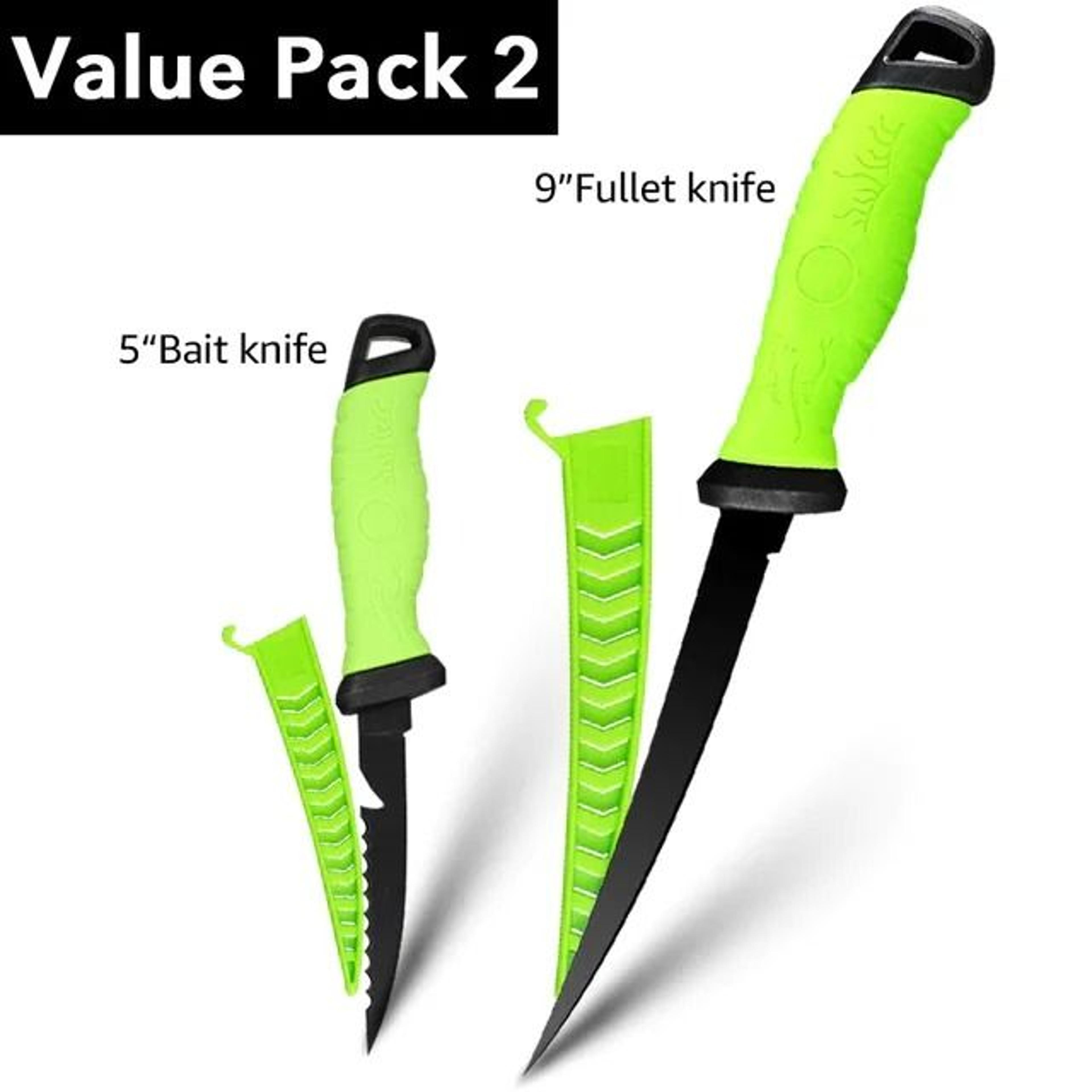 Stainless Steel Fishing Fillet Knife With Sheath For Boning Slicing And Sashimi 14