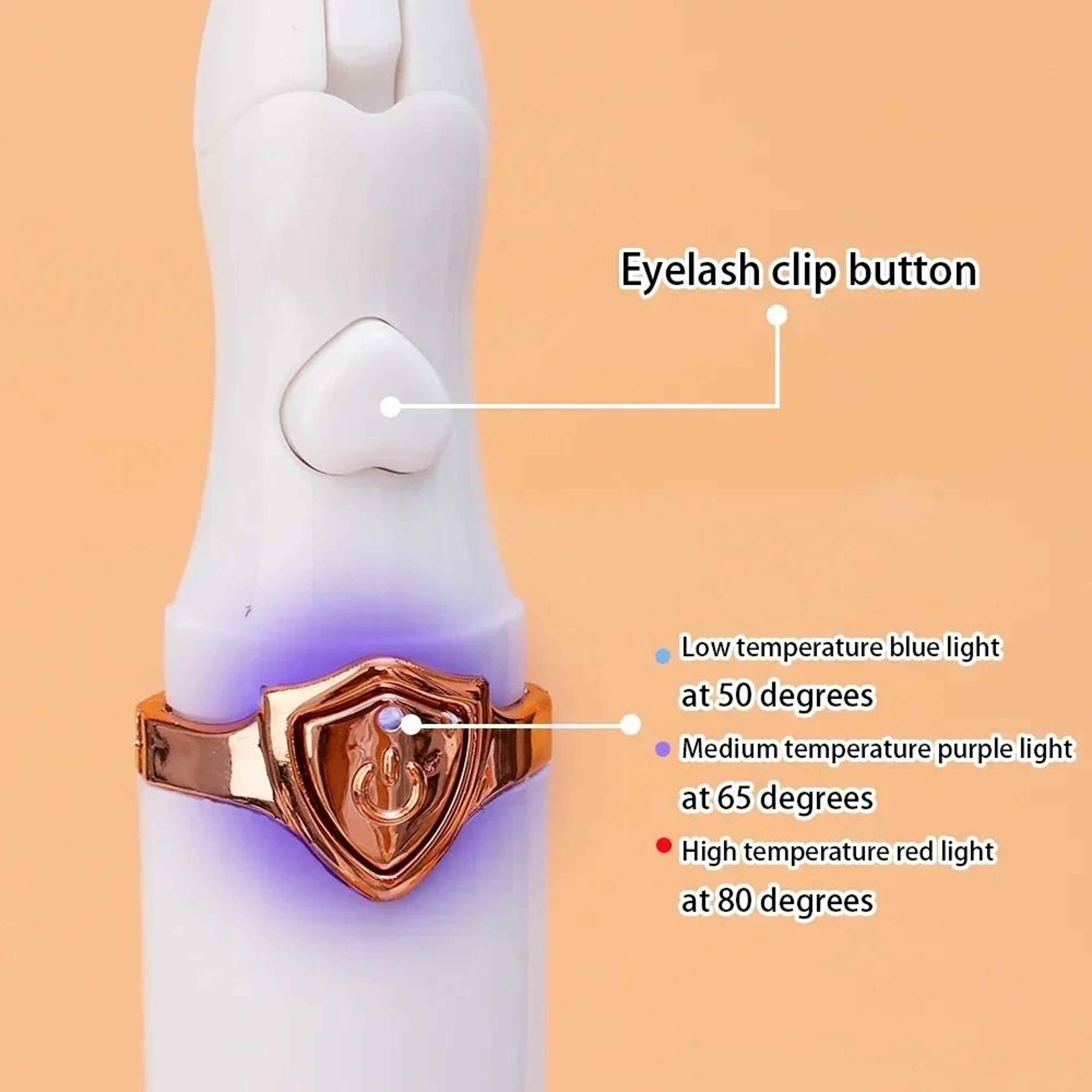 Naturally Curled Electric Eyelash Curler With Smart Temperature Control 4