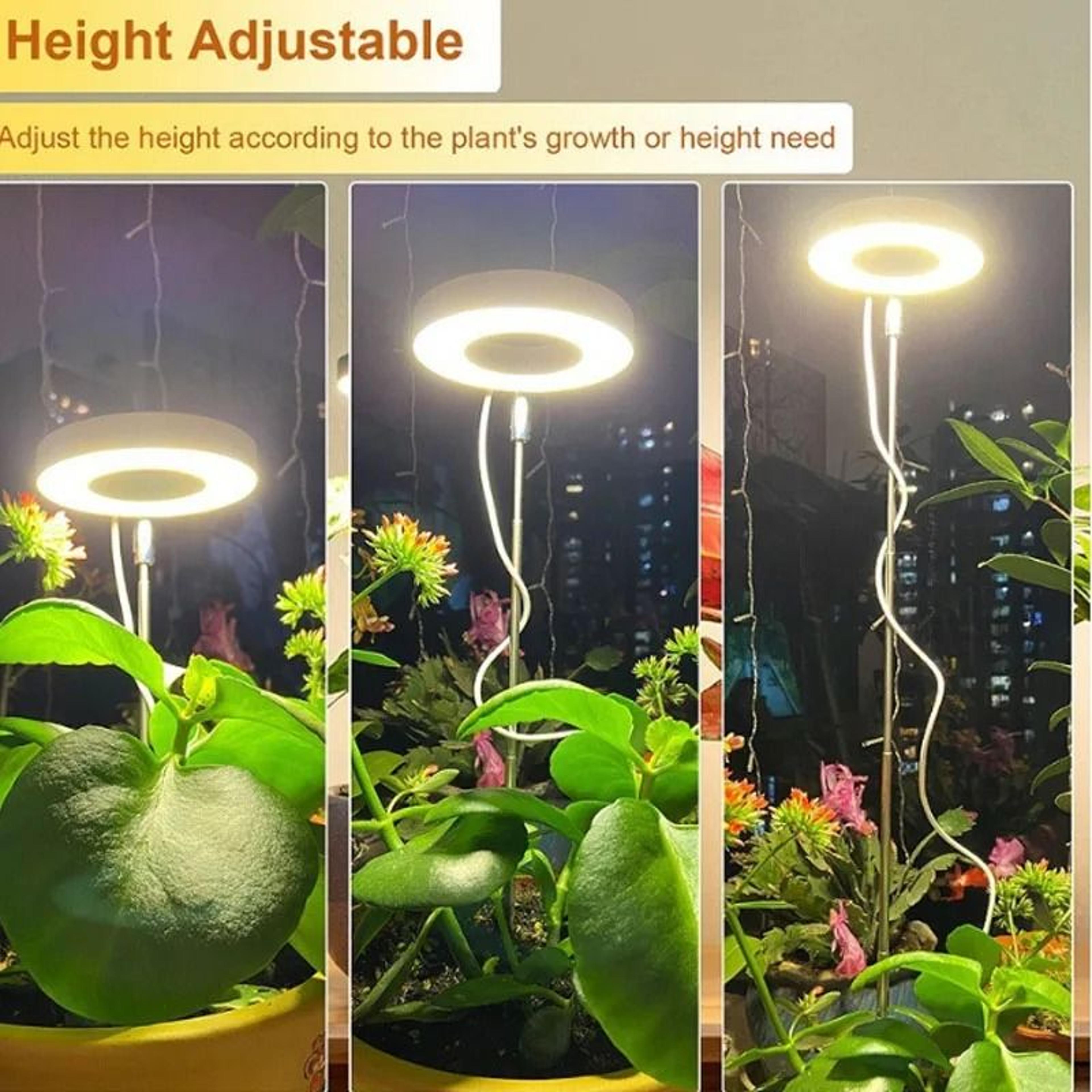 LED Grow Light For Indoor Plants With Adjustable Brightness And Timer 2