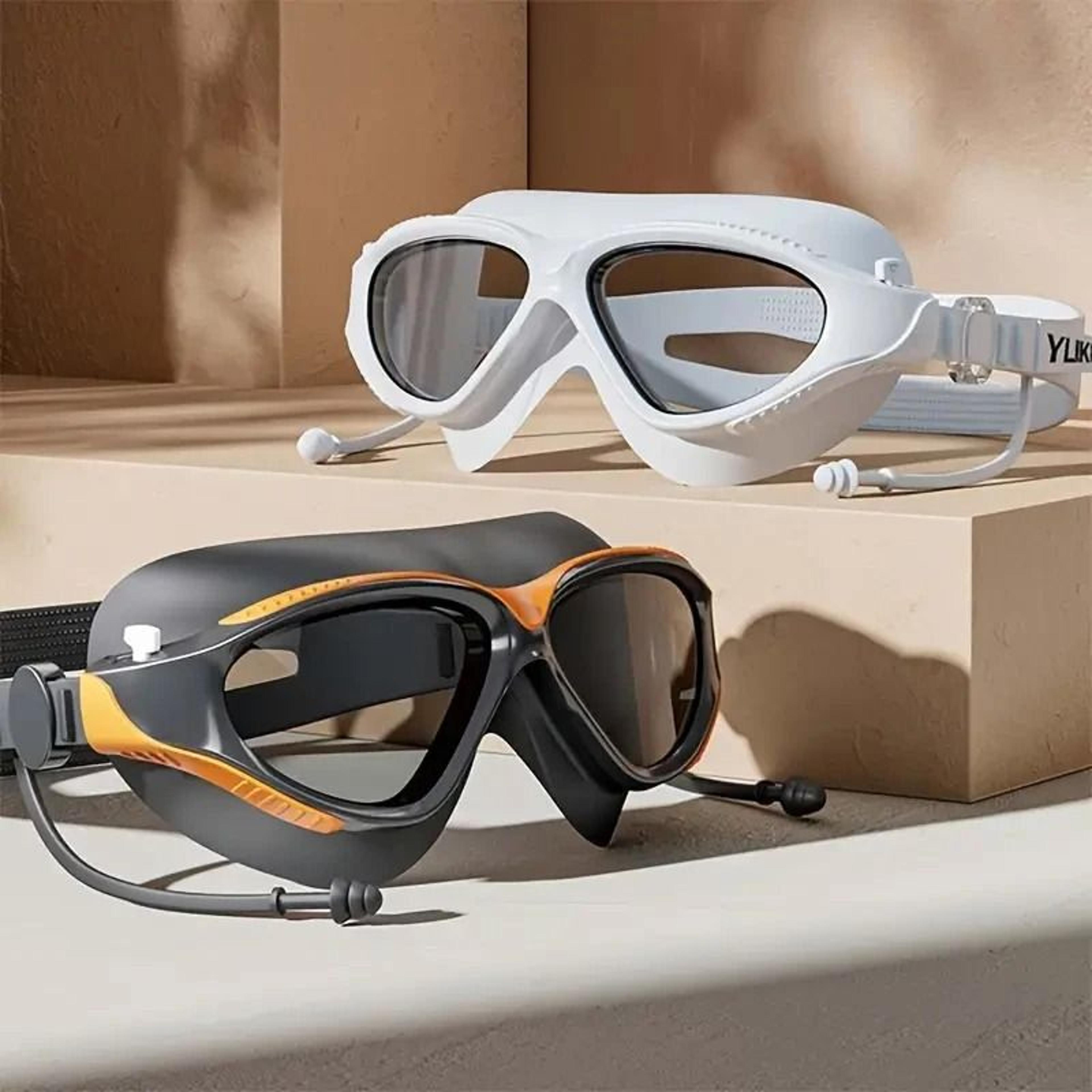 professional anti fog swimming goggles with uv protection for adults
