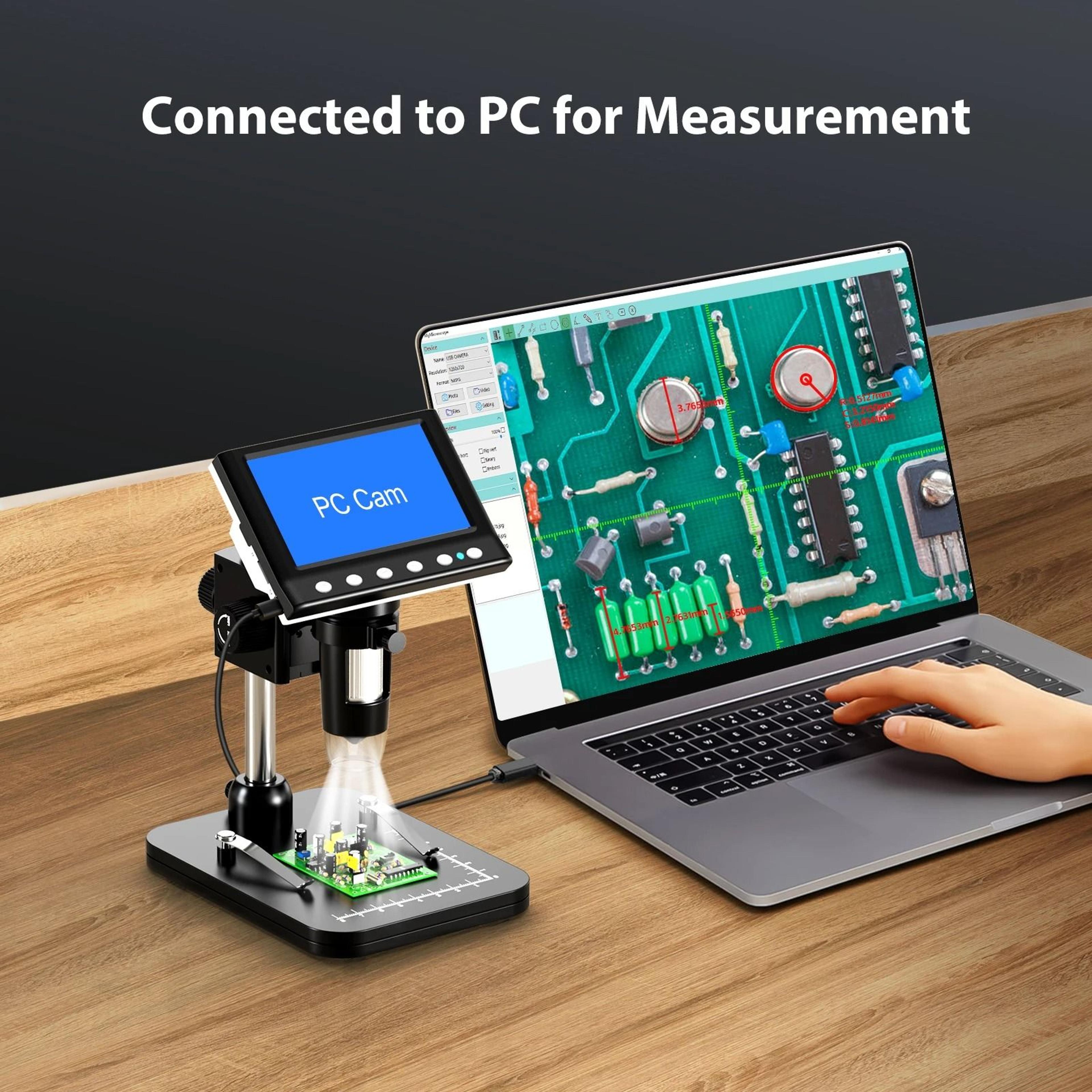Digital Coin Microscope With 43 Inch Screen And 1000X Zoom For Soldering And Inspection 4