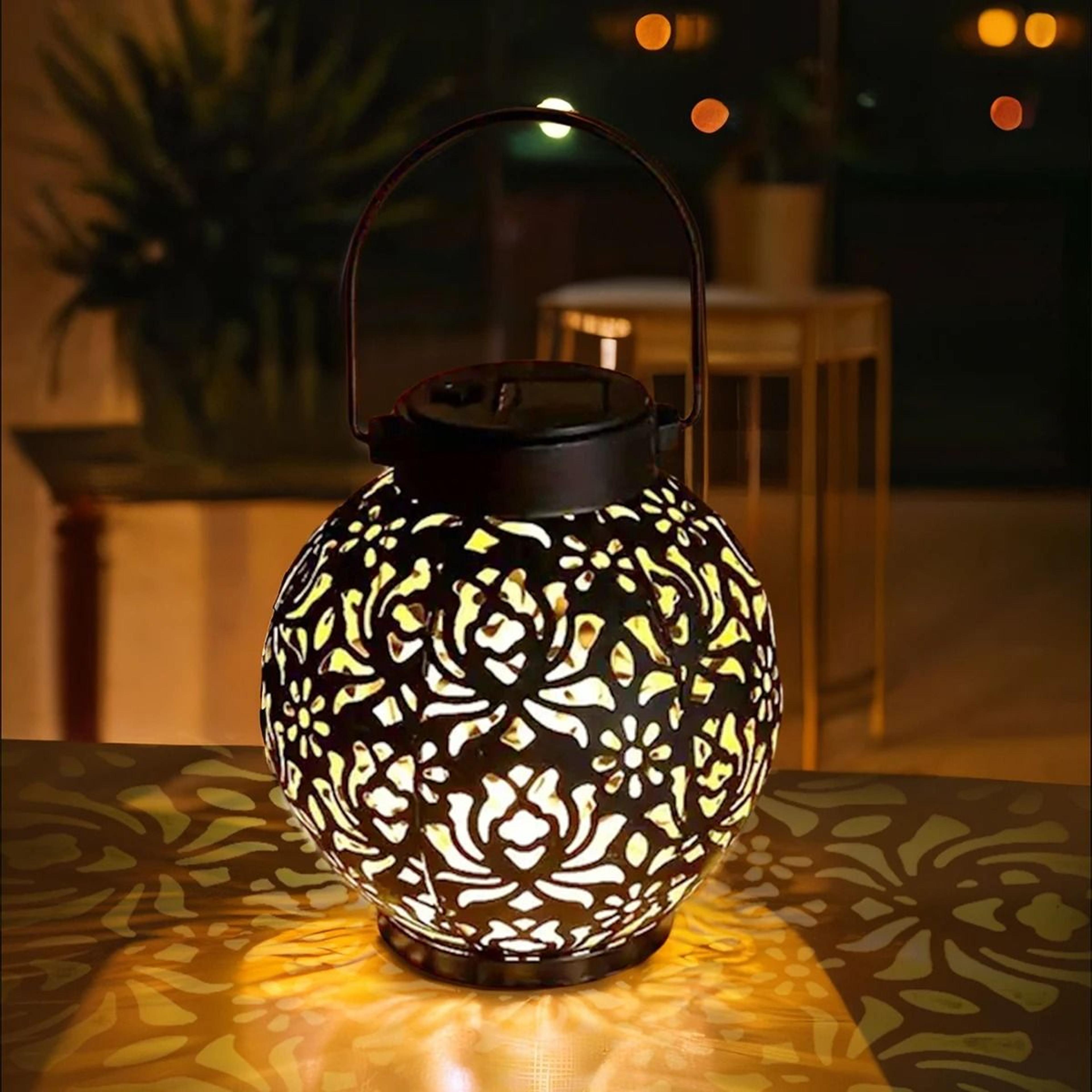 Solar Powered Outdoor Lantern Garden Light 8