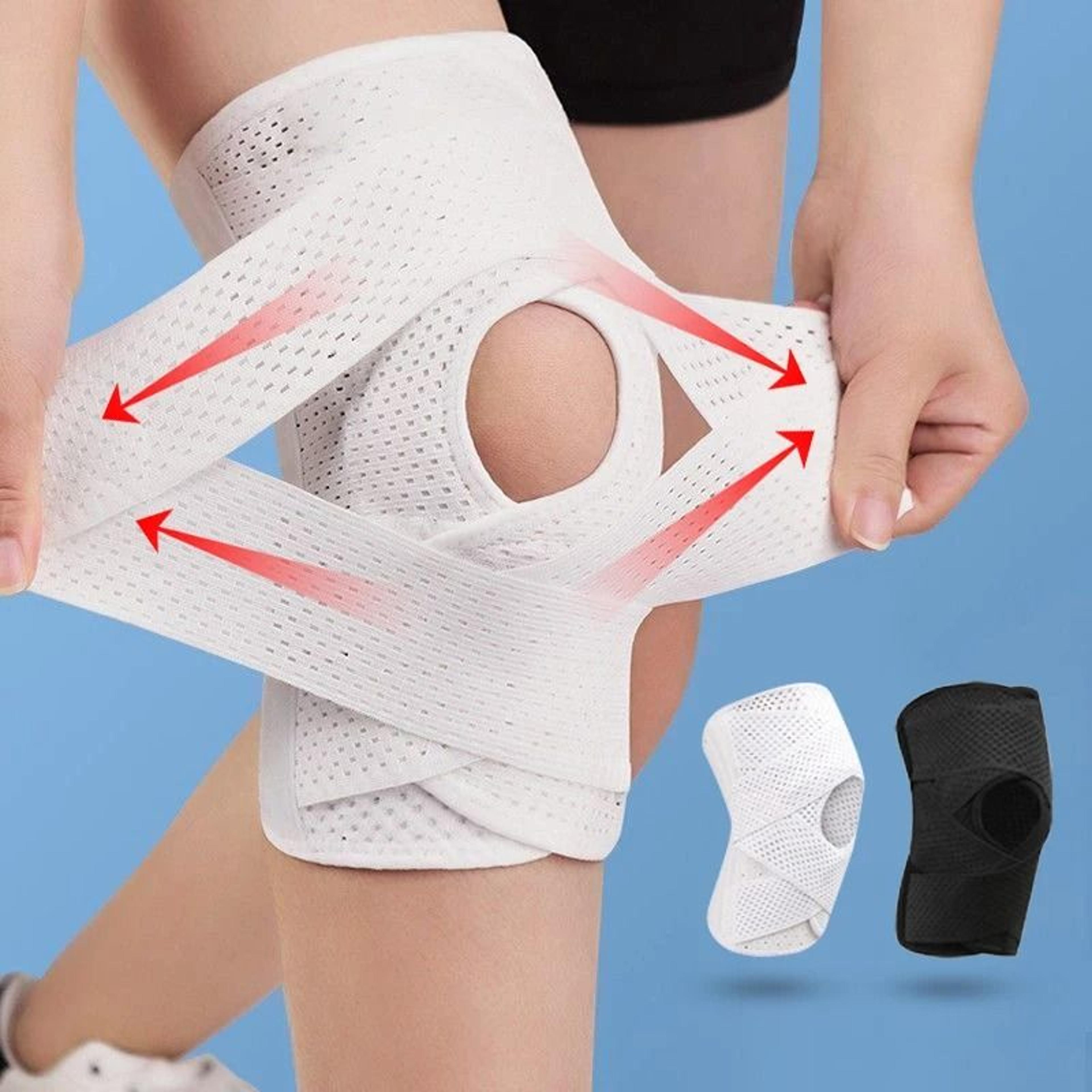 Elastic Compression Sports Knee Pad Support Brace For Men And Women 0