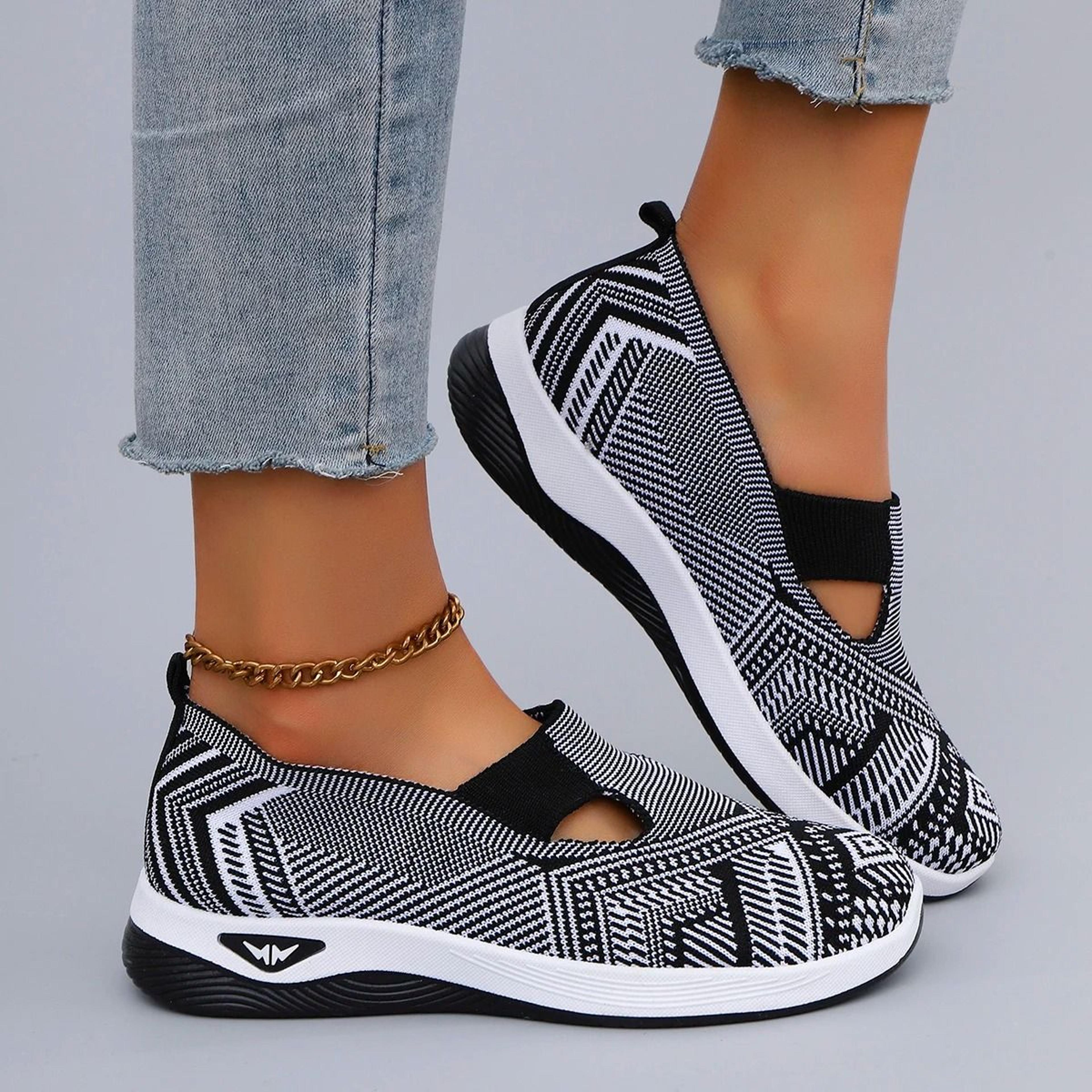 Breathable Mesh Flat Sneakers For Women Casual Summer Comfort Shoes 3