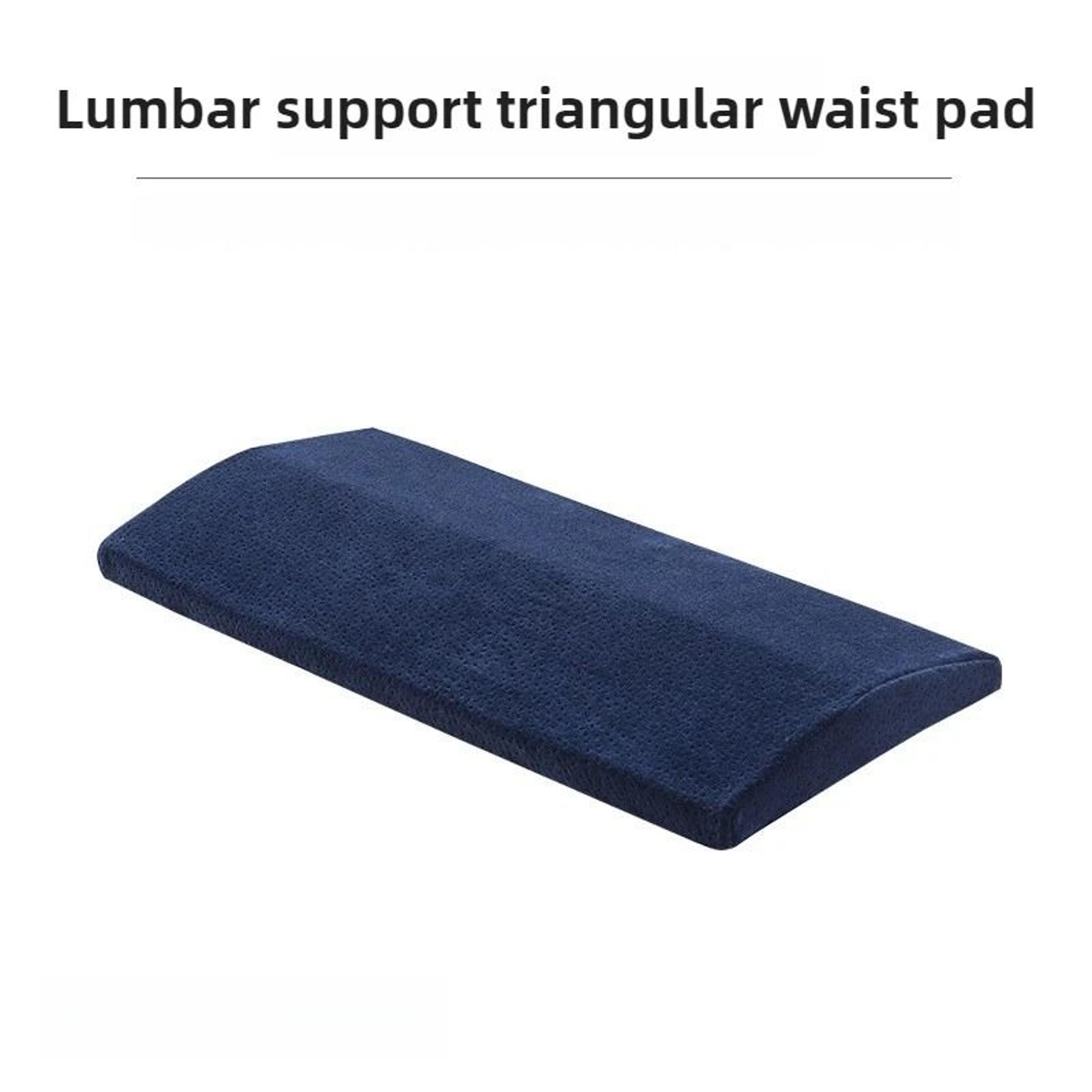 Memory Foam Lumbar Support Pillow For Sleeping Waist And Lower Back Comfort 4