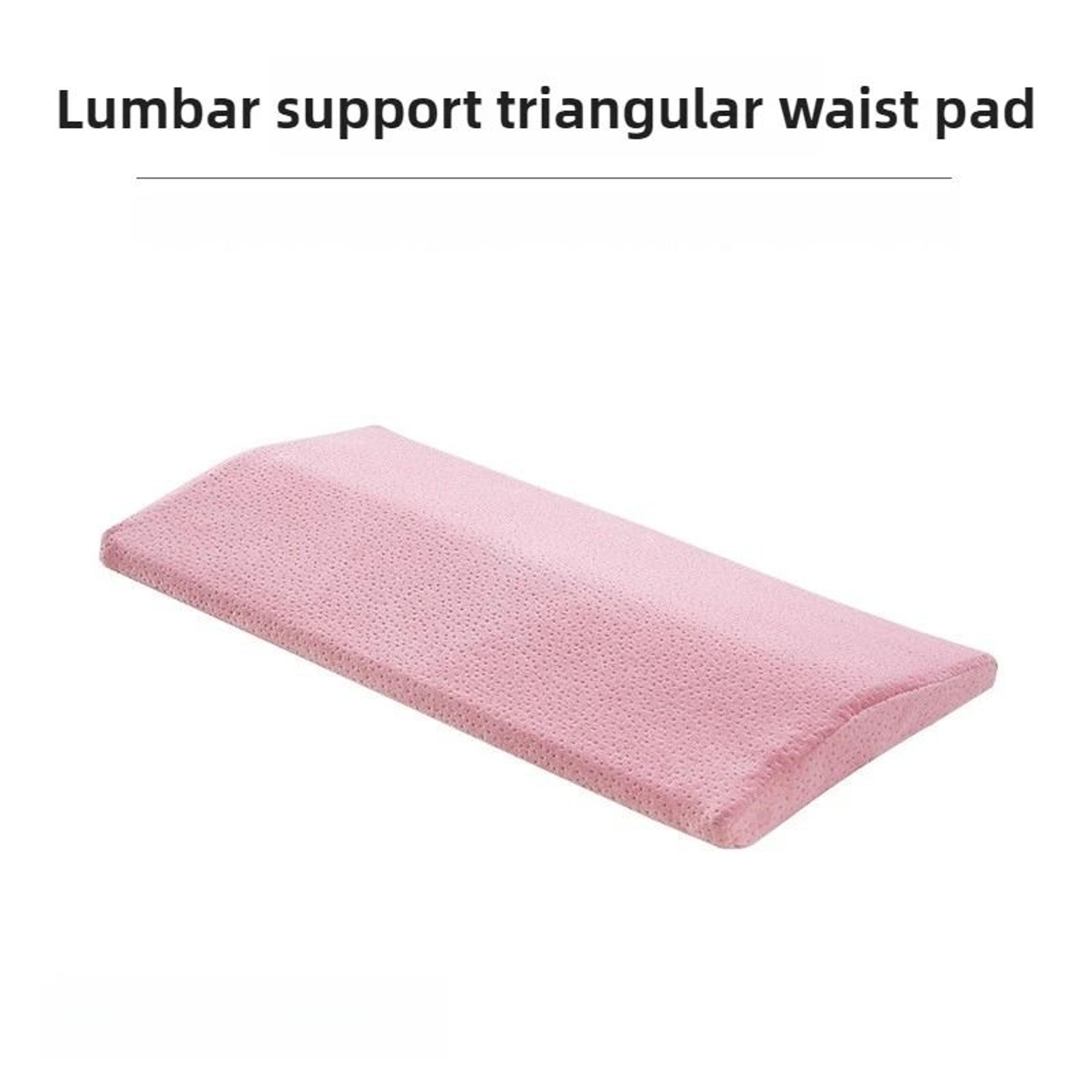 Memory Foam Lumbar Support Pillow For Sleeping Waist And Lower Back Comfort 6
