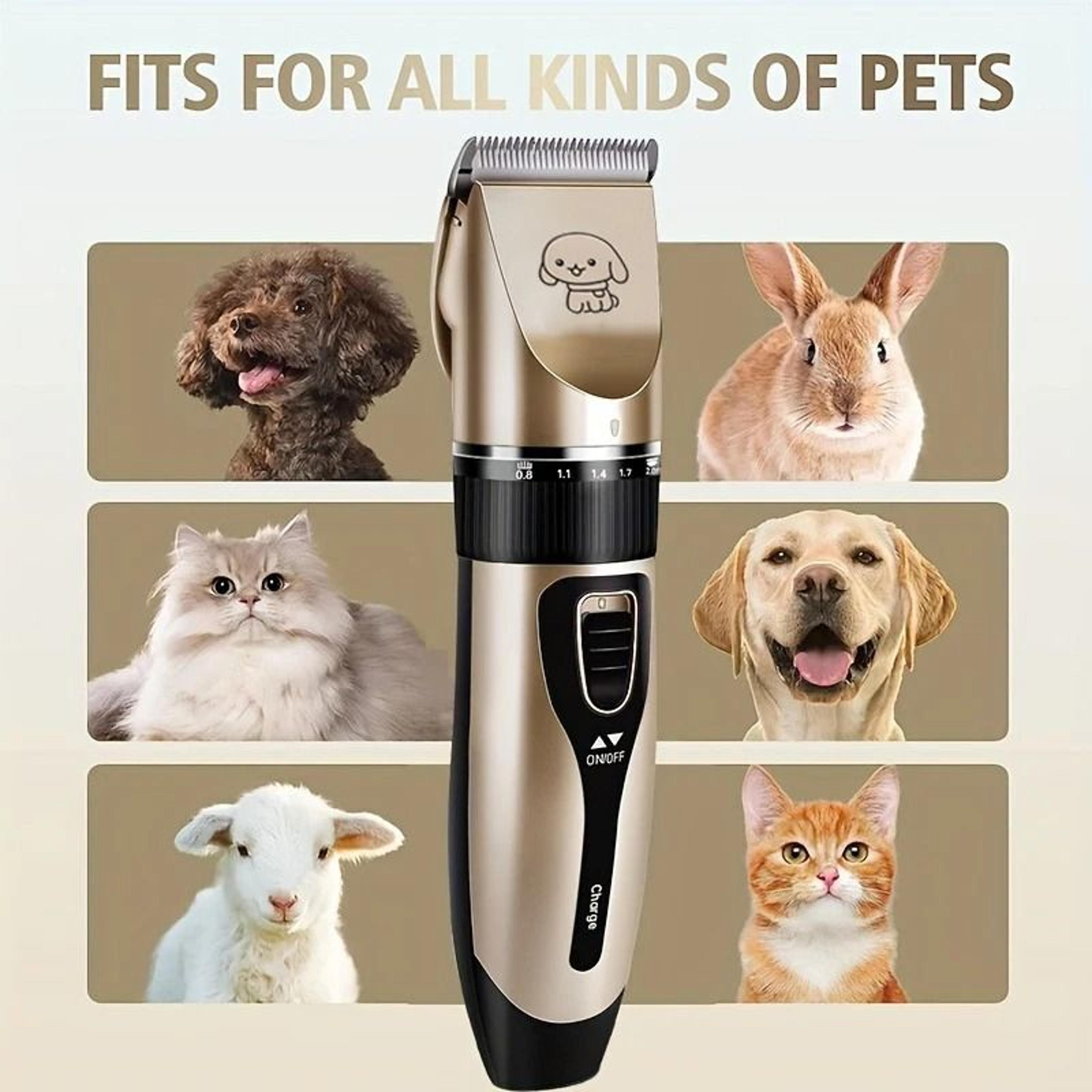 Pet Hair Trimmer Kit Electric Precision Clippers For Dogs And Cats 4