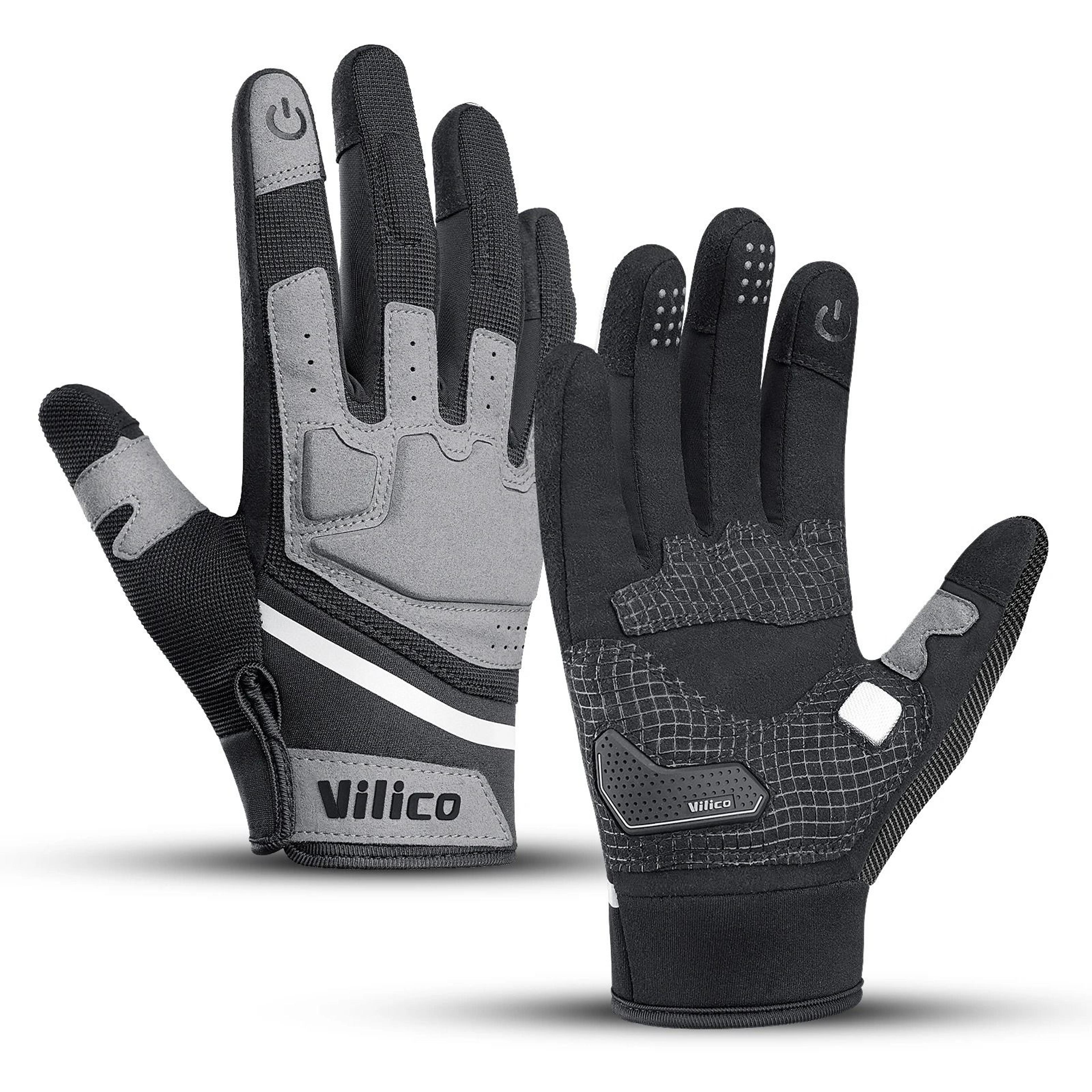 Microfiber Anti Slip Cycling Gloves For Enhanced Grip And Comfort 0