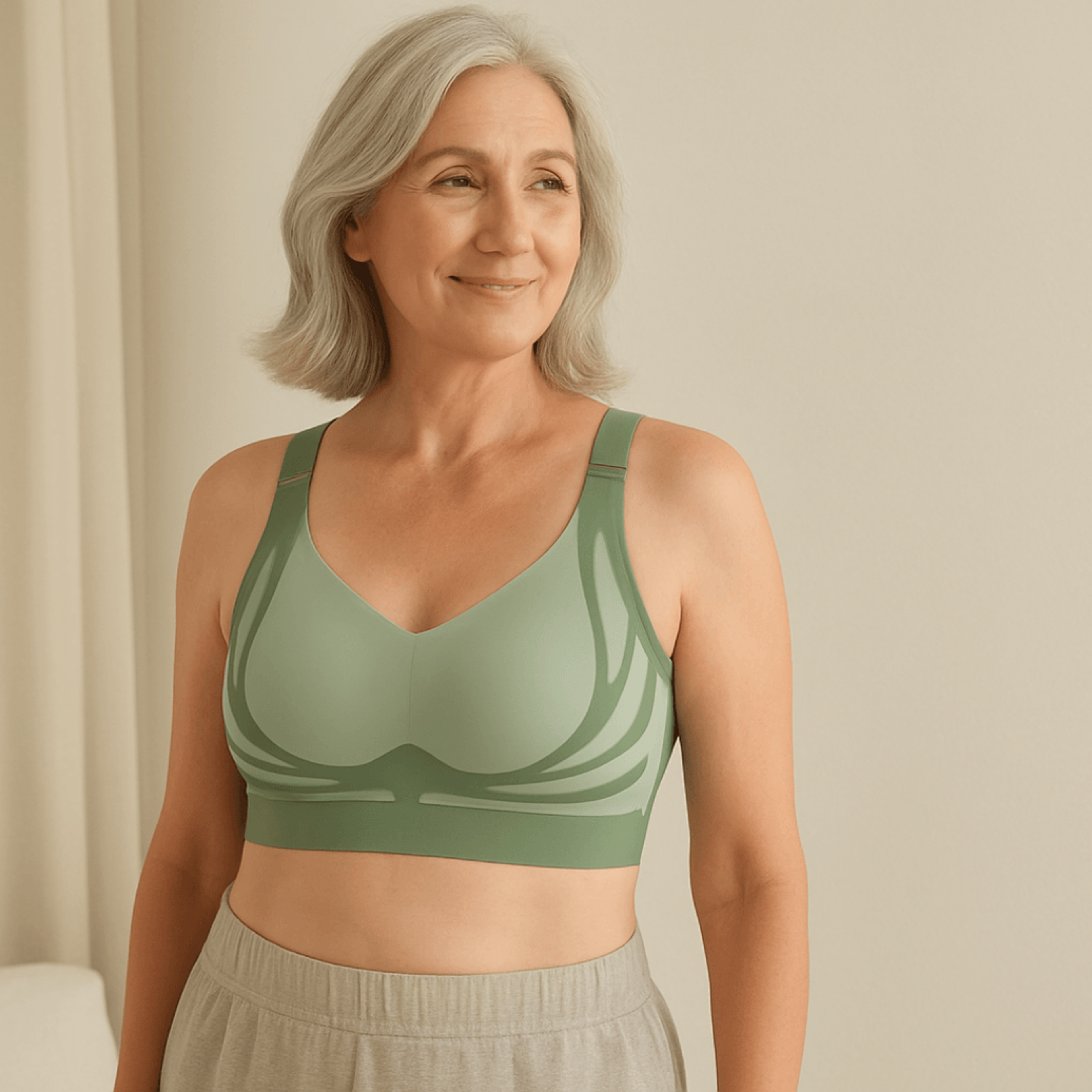 Wireless Push Up Super Gather Bra For Women 1
