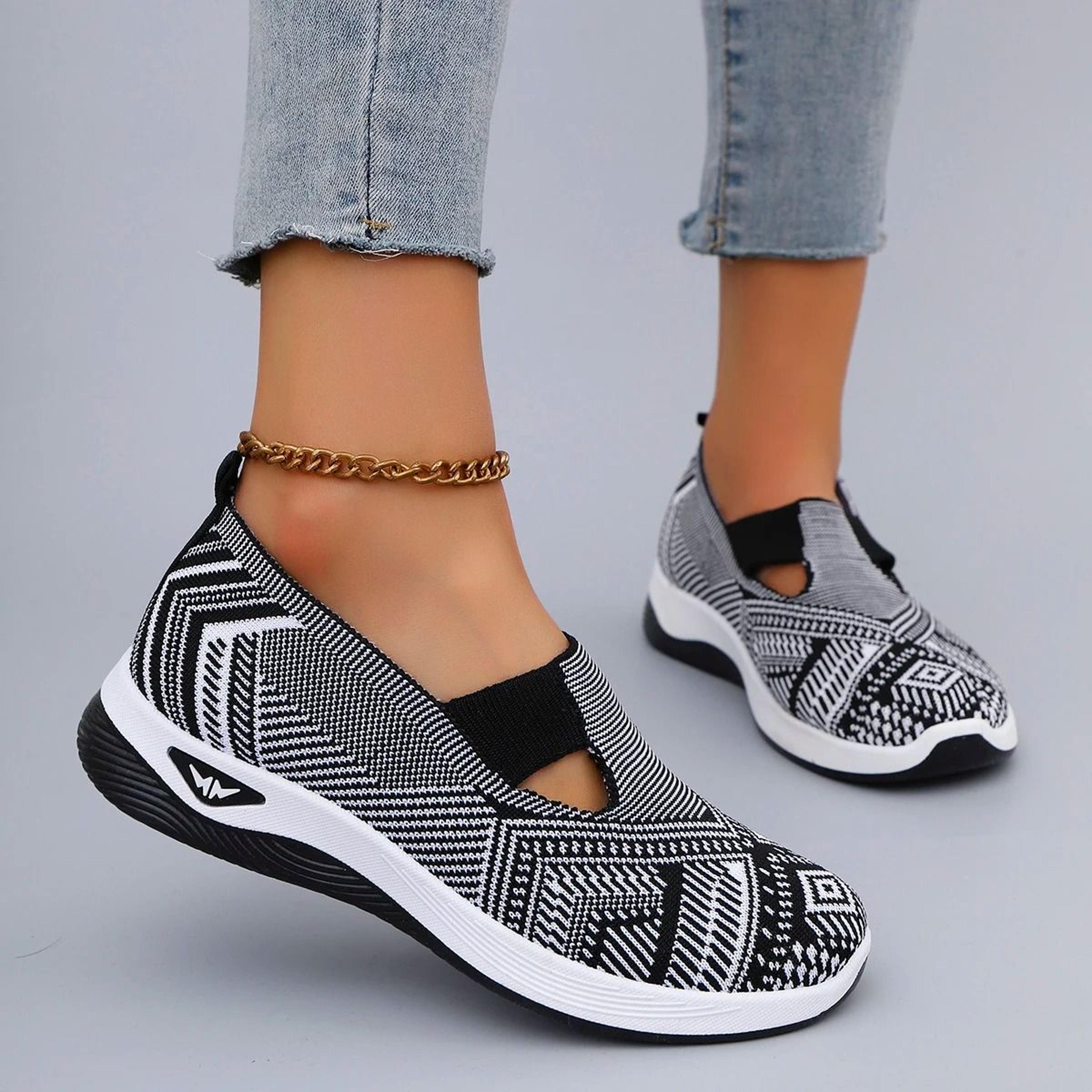 Lightweight Breathable Mesh Womens Flat Shoes For Summer 6