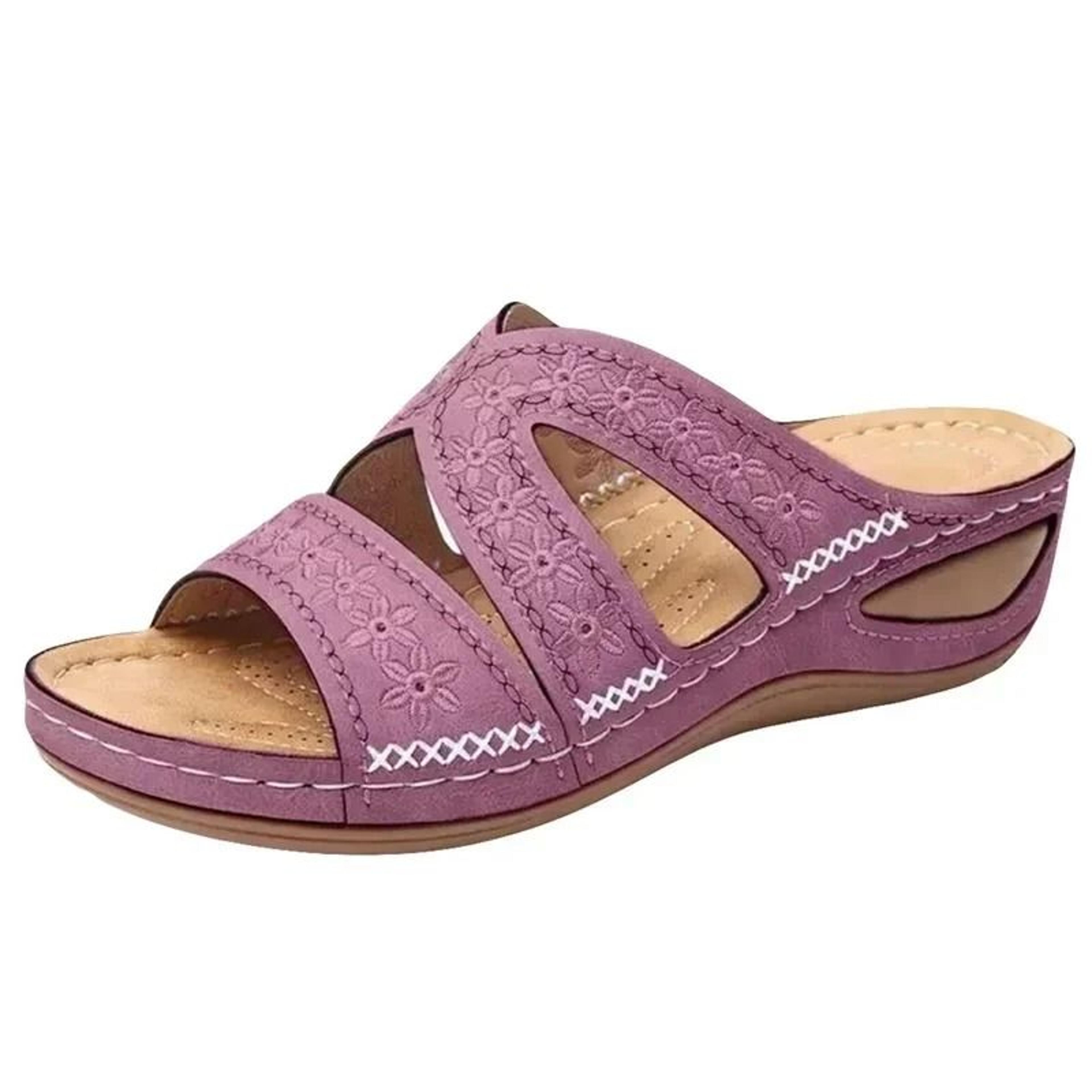 Vintage Platform Wedge Sandal For Summer Comfort 6