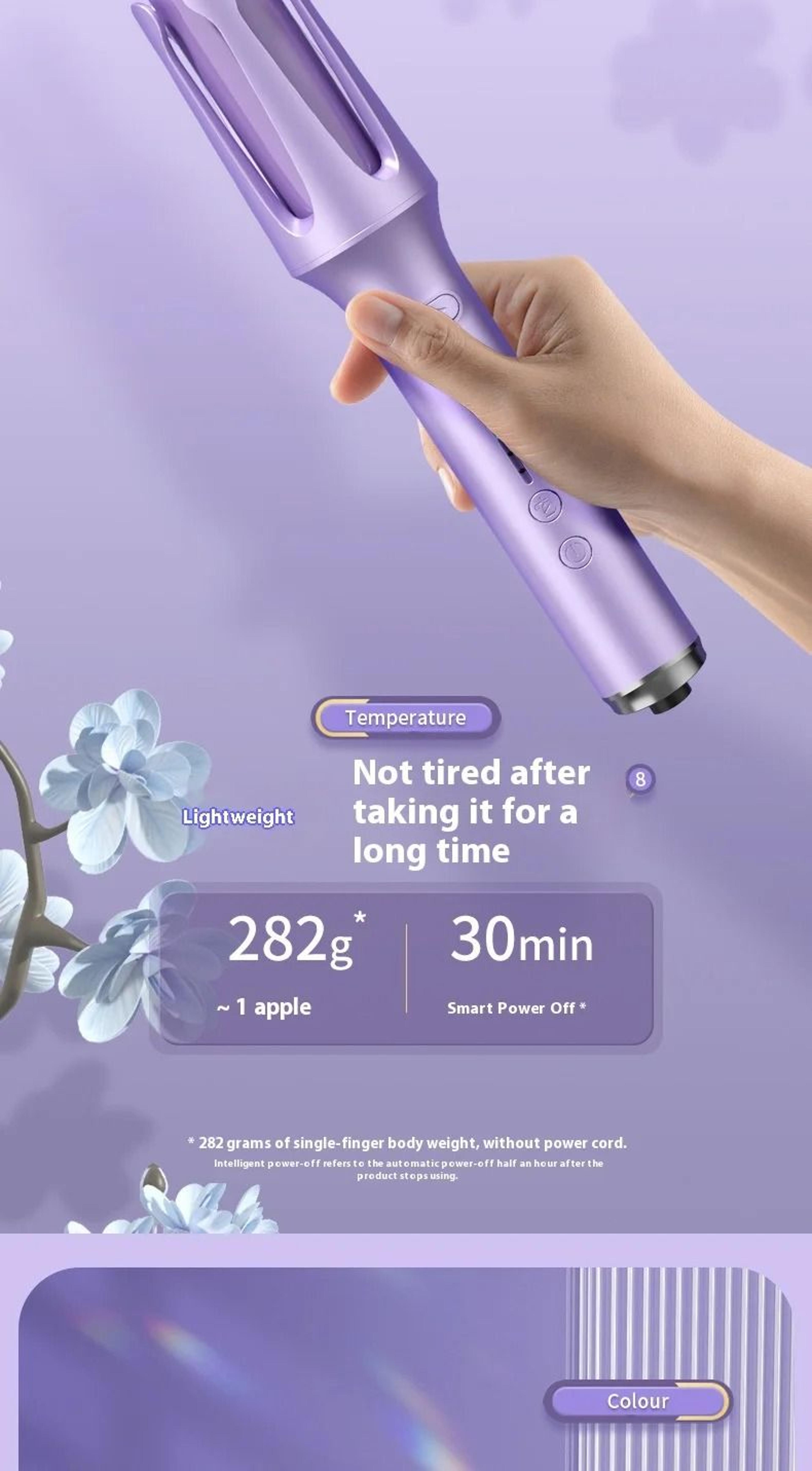 Automatic Ceramic Curling Wand 3