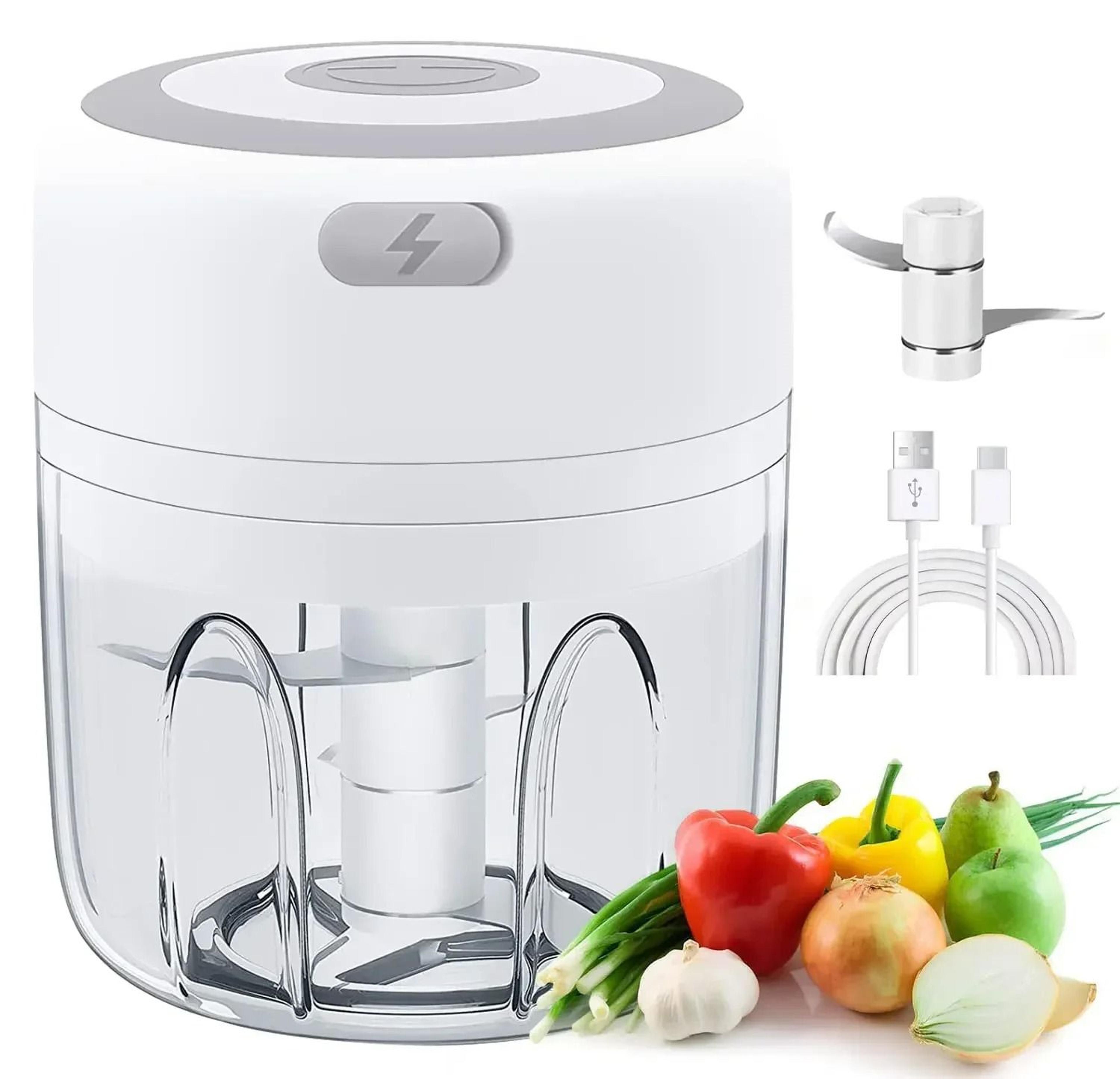 Electric Garlic Chopper USB Rechargeable Mini Food Processor 0