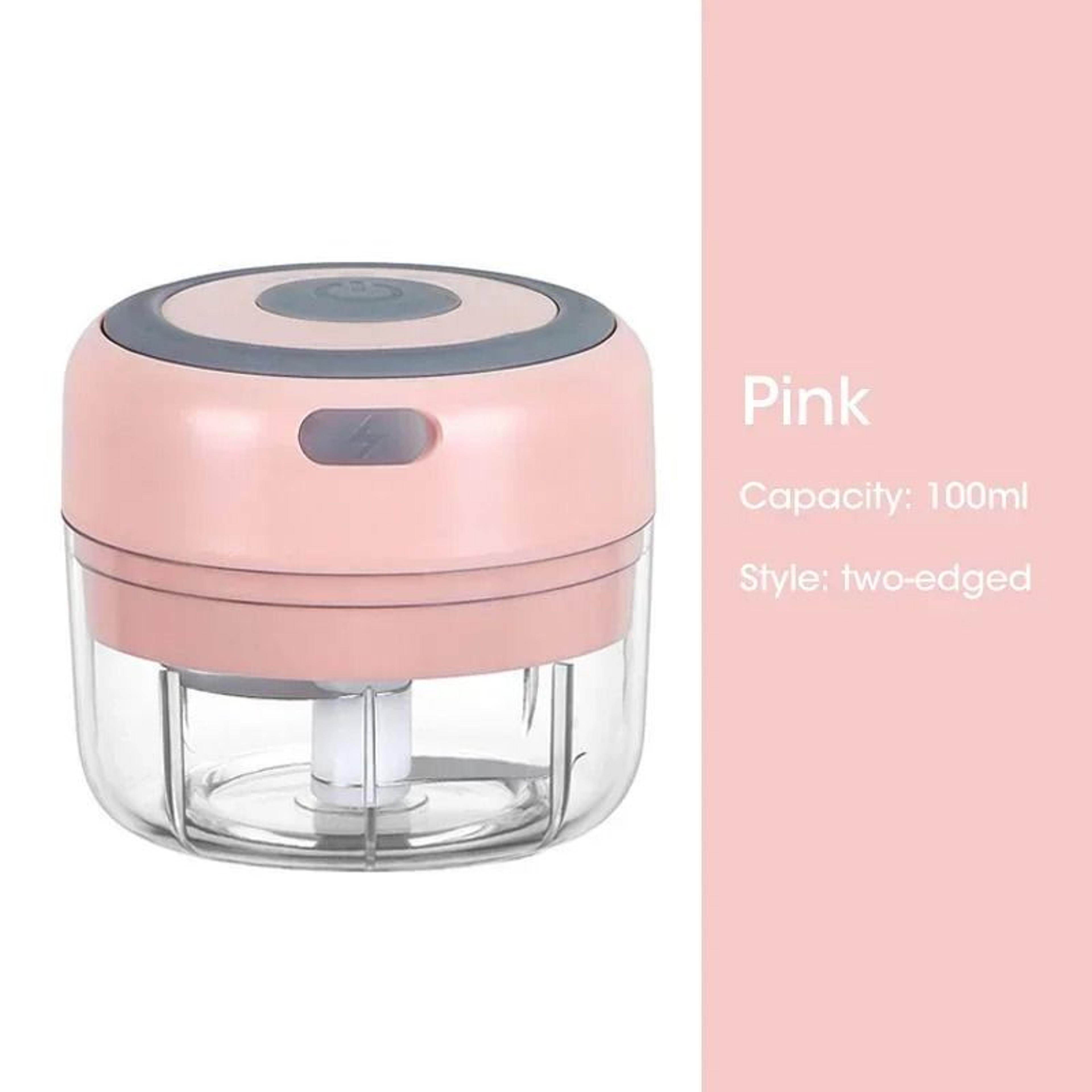 Electric Garlic Chopper USB Rechargeable Mini Food Processor 8