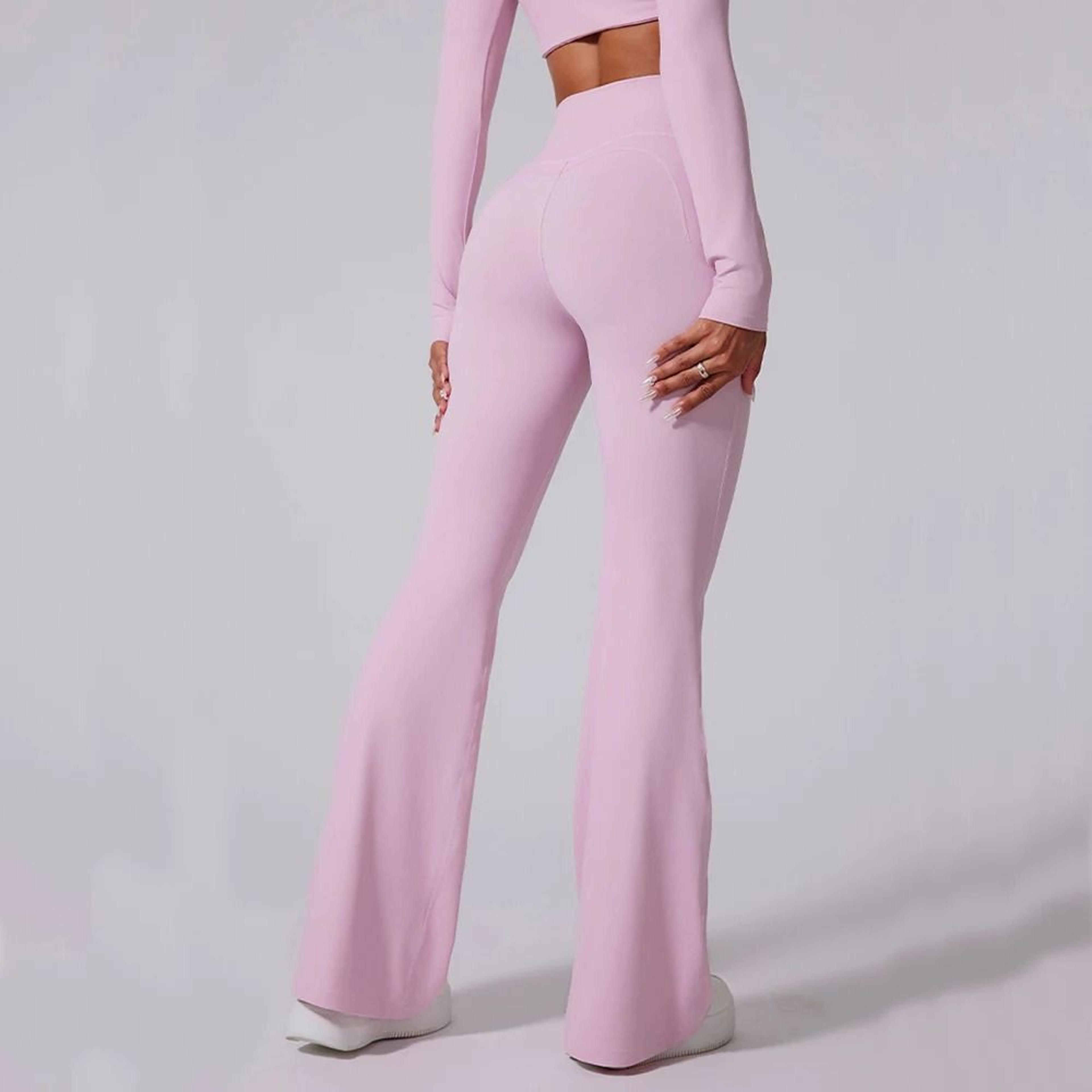 high waist flared leggings wide leg yoga pants for women