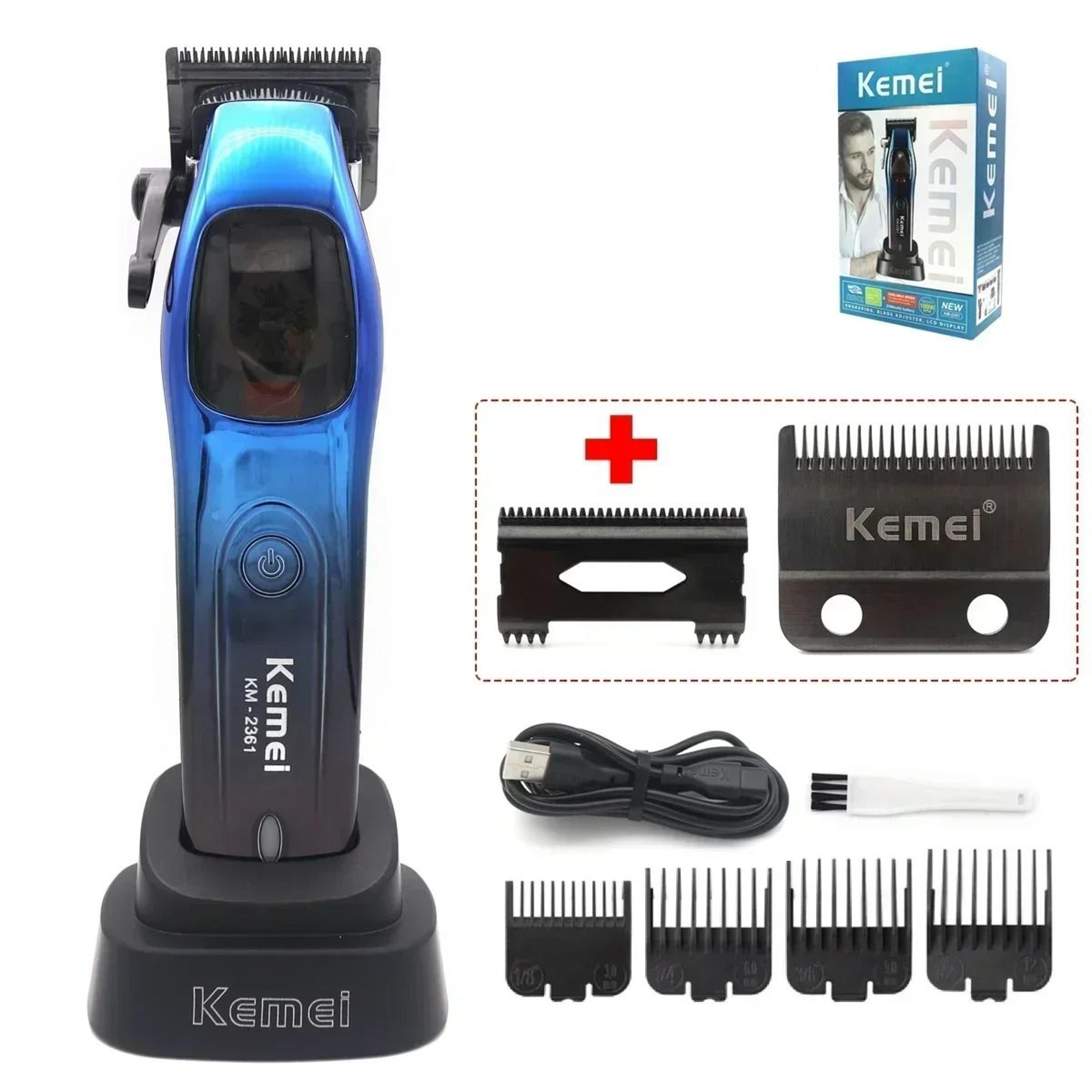 Professional Cordless Hair Clipper With 10000RPM Magnetic Motor And DLC Blade 9