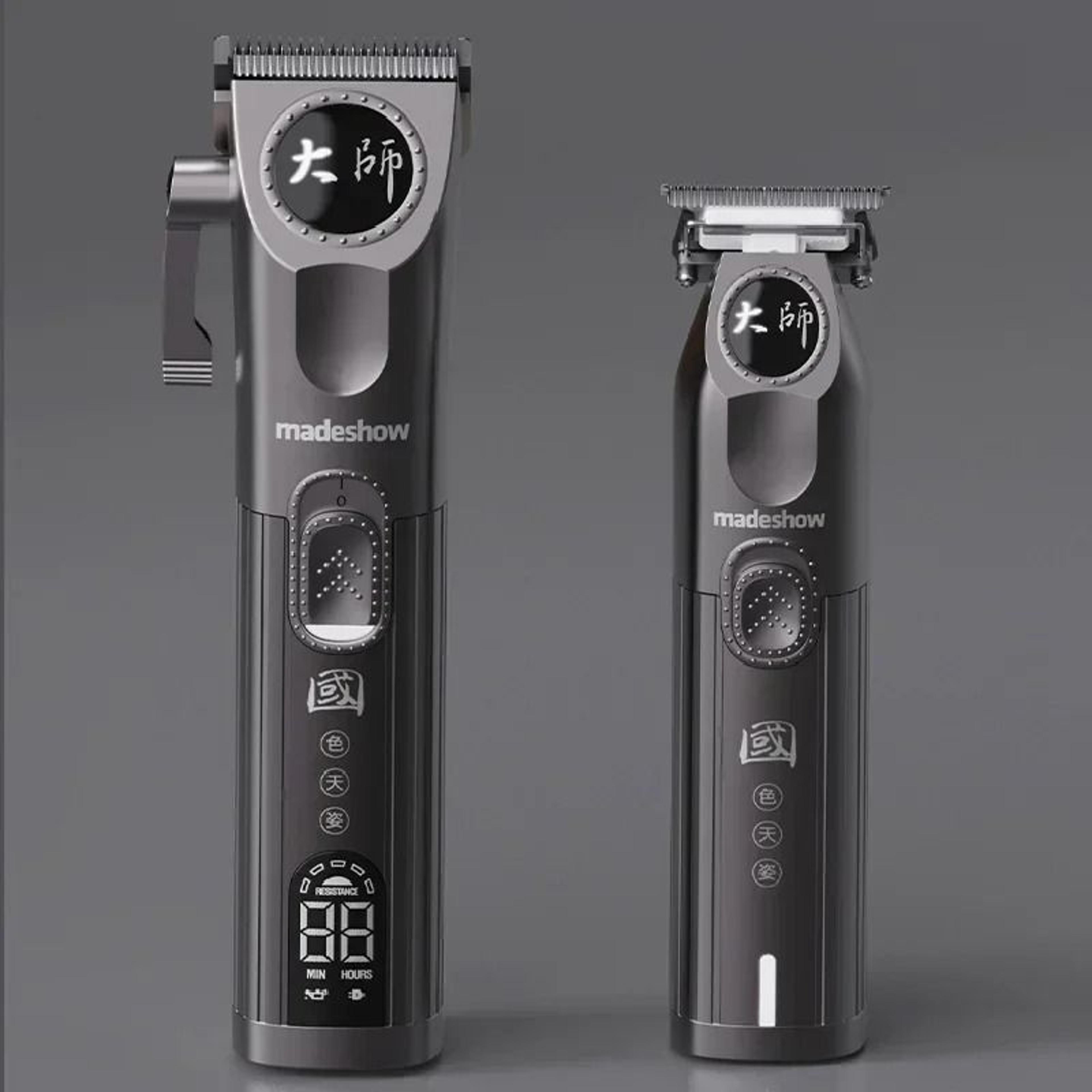 professional cordless hair clipper set with multiple kit options