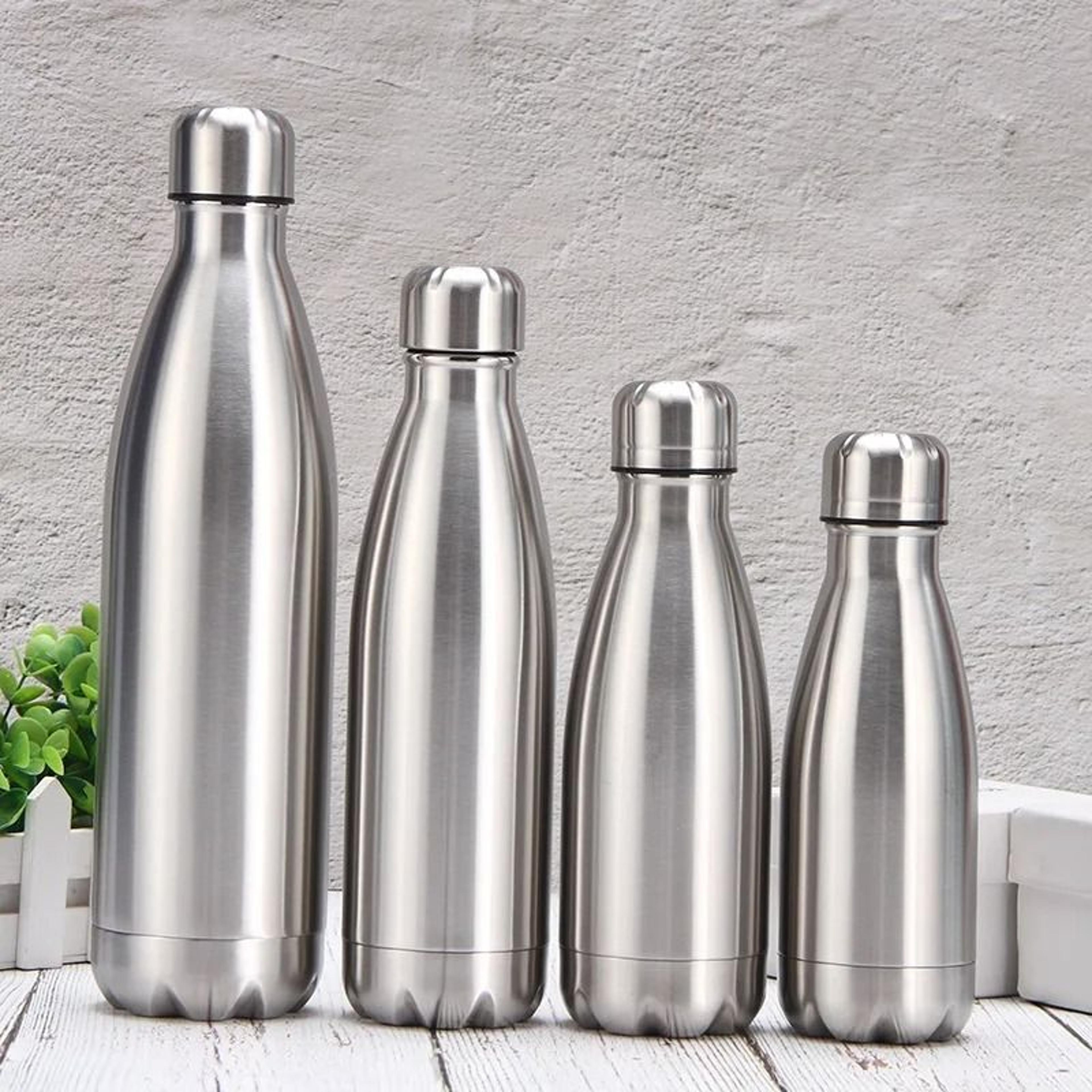 stainless steel insulated water bottle for travel and sports