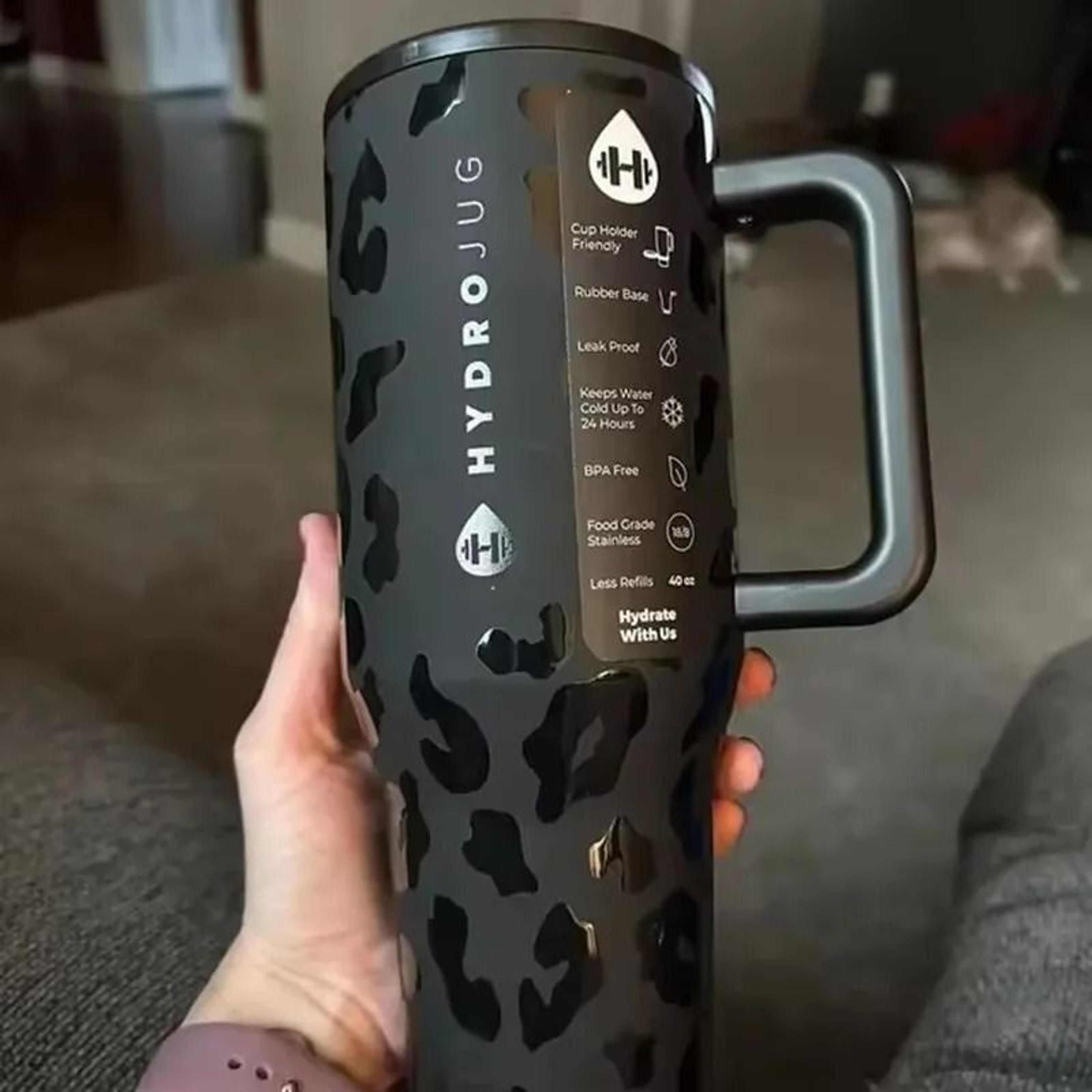 insulated stainless steel travel tumbler with straw lid