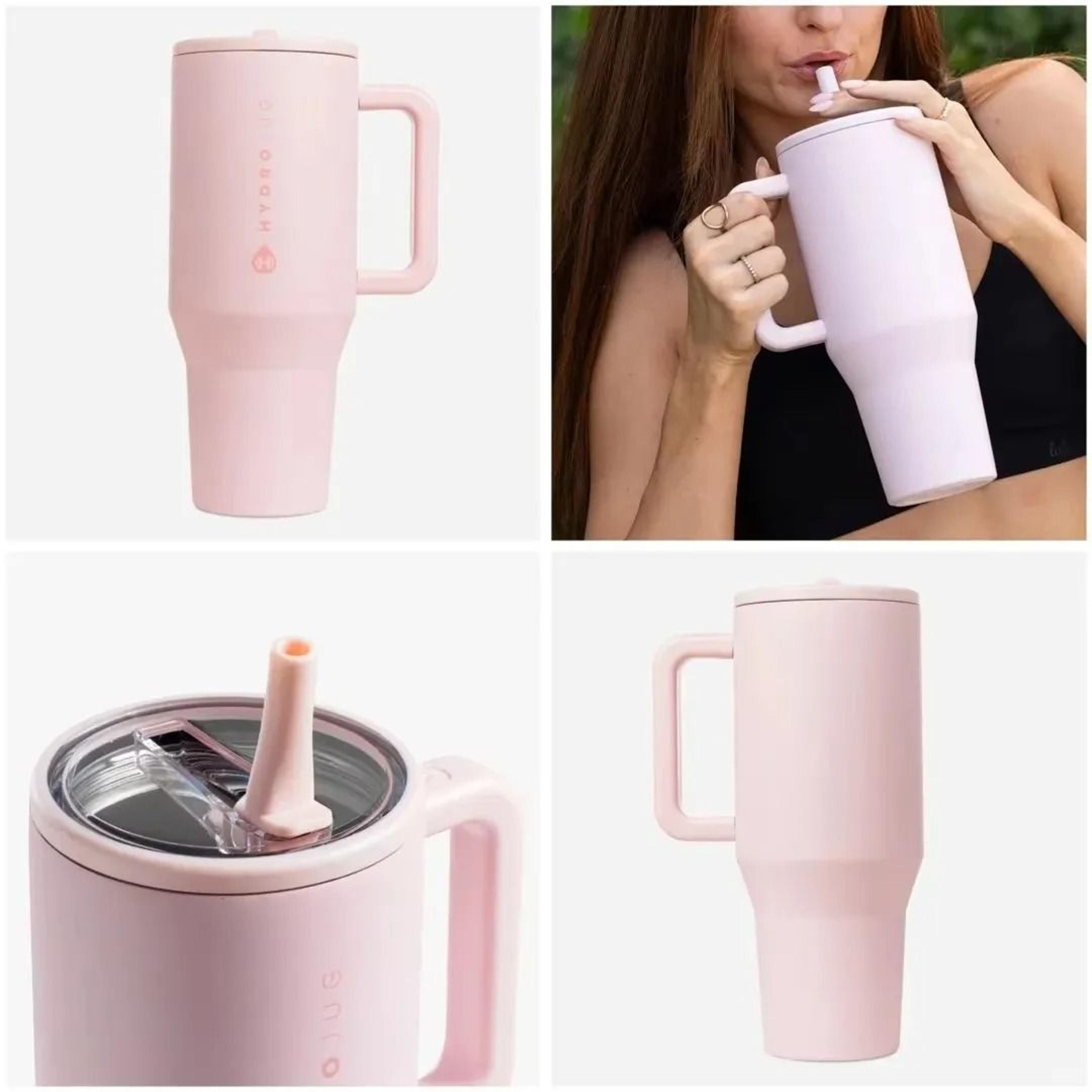 Insulated Stainless Steel Travel Tumbler With Straw Lid 4