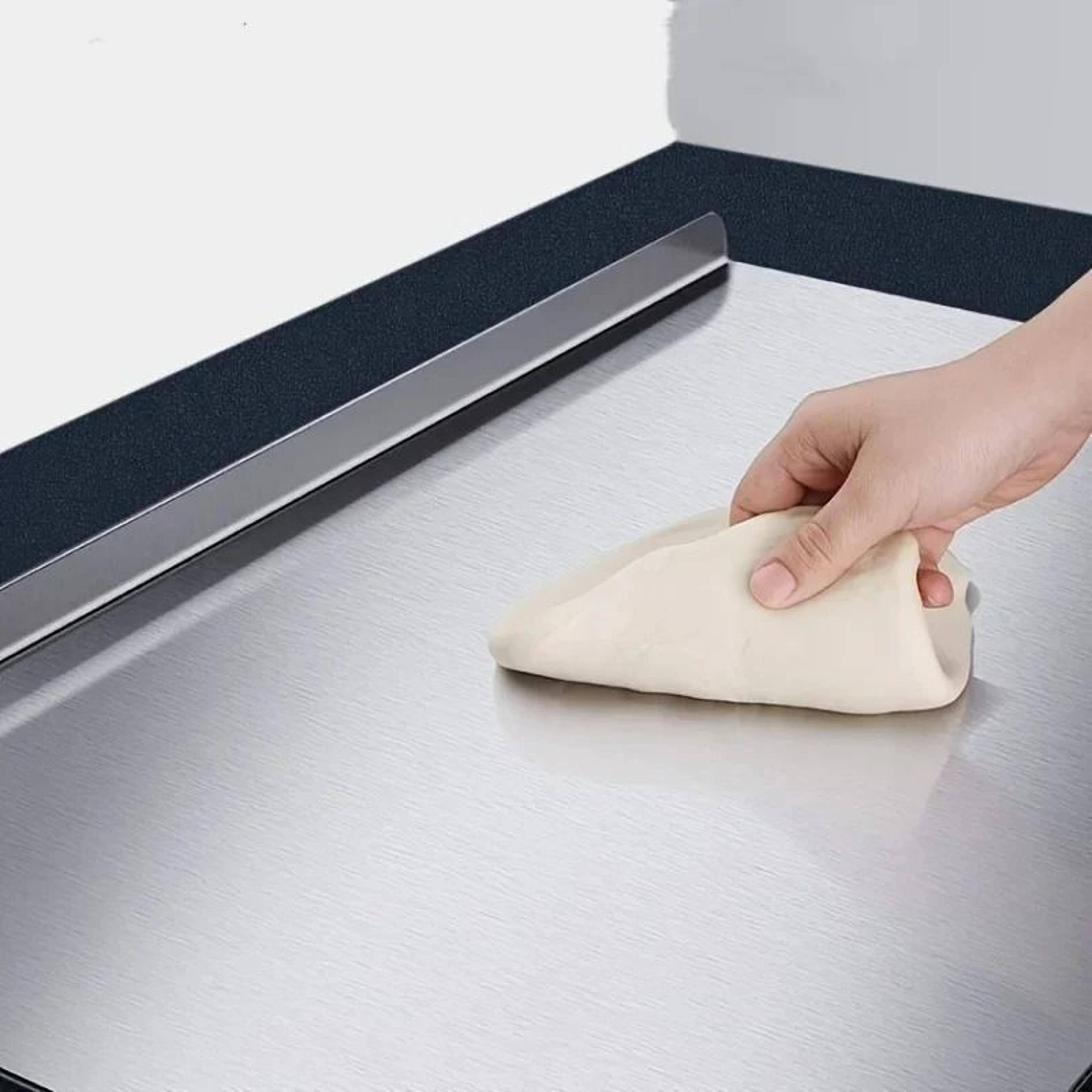Stainless Steel Cutting Board Multi Purpose Kitchen Surface For Kneading And Chopping 5