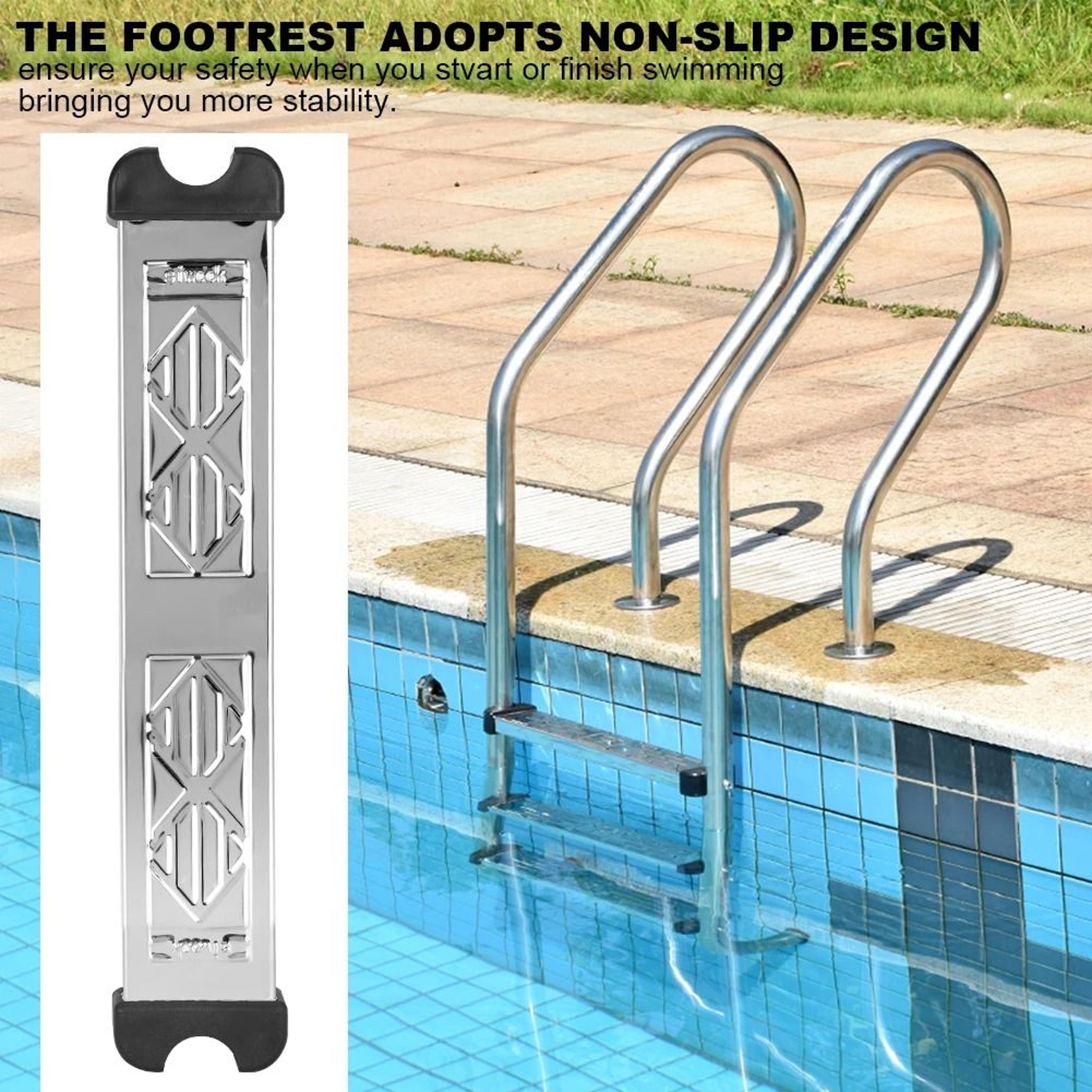 Stainless Steel Disc Pedal Pool Ladder Step Replacement 0