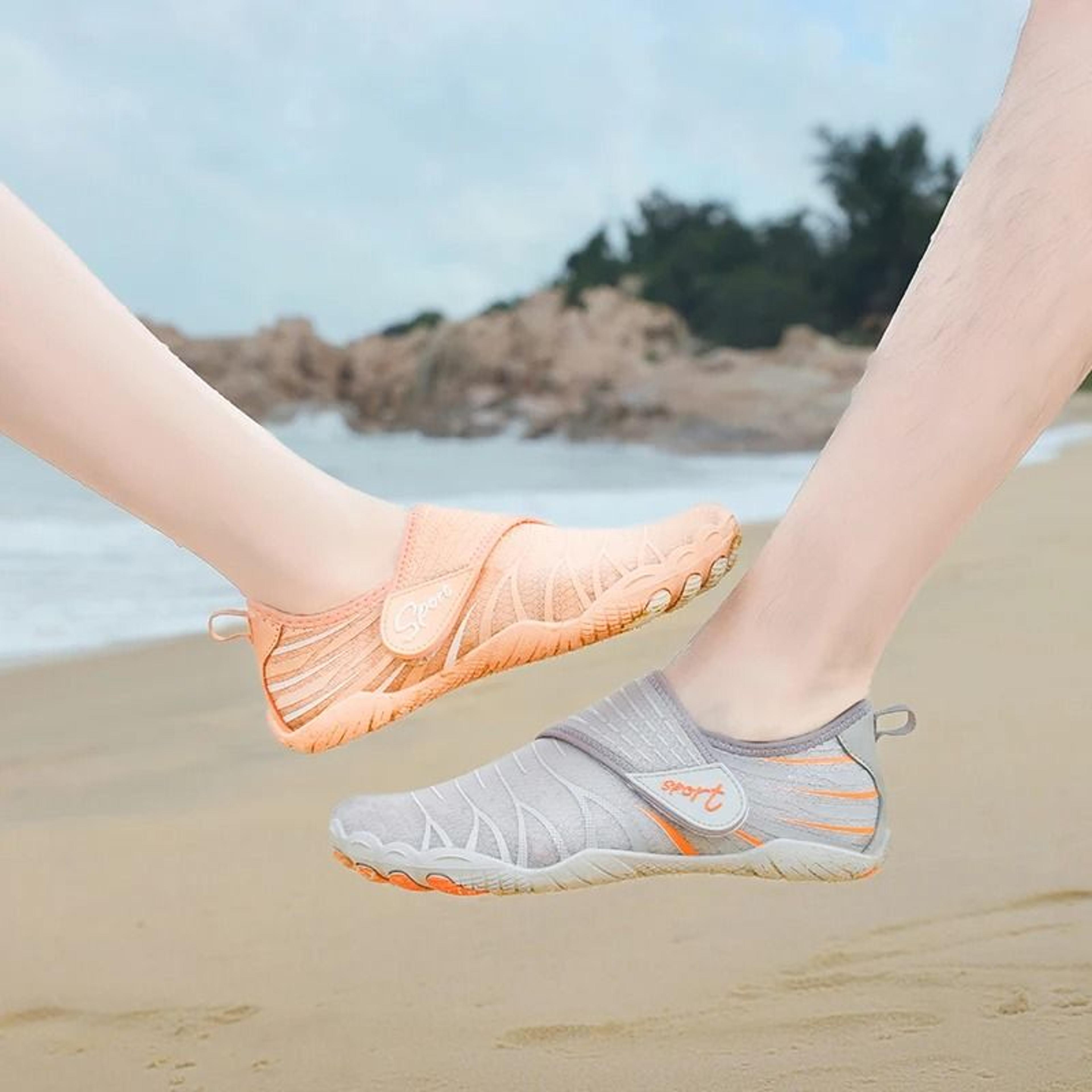 Quick Dry Aqua Shoes For Men Breathable Water Trail Barefoot Shoes 4