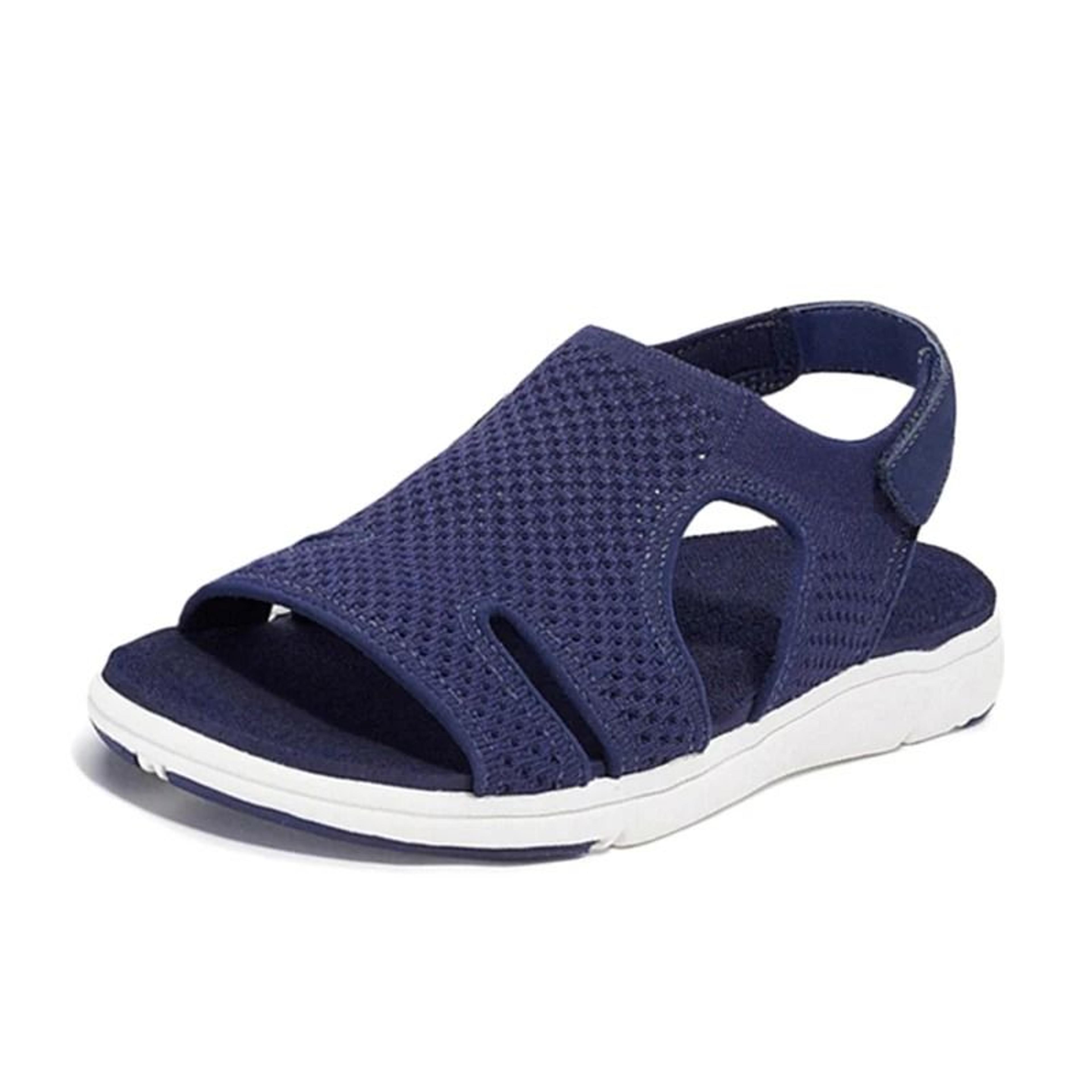 Women Plus Size Wedge Sandals Soft Bottom Platform Casual Beach Shoes 9