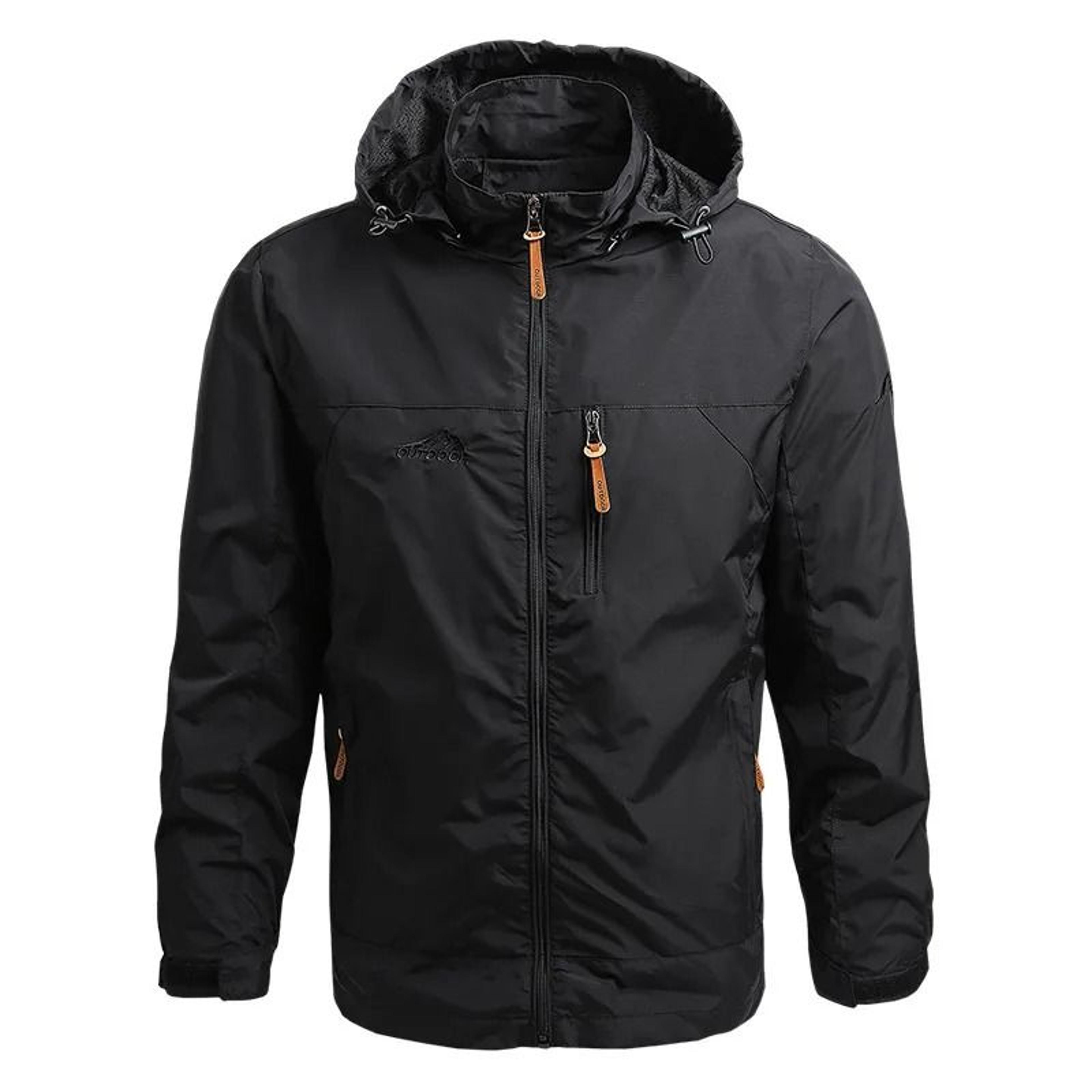 Mens Tactical Windbreaker Waterproof Outdoor Hooded Jacket 6