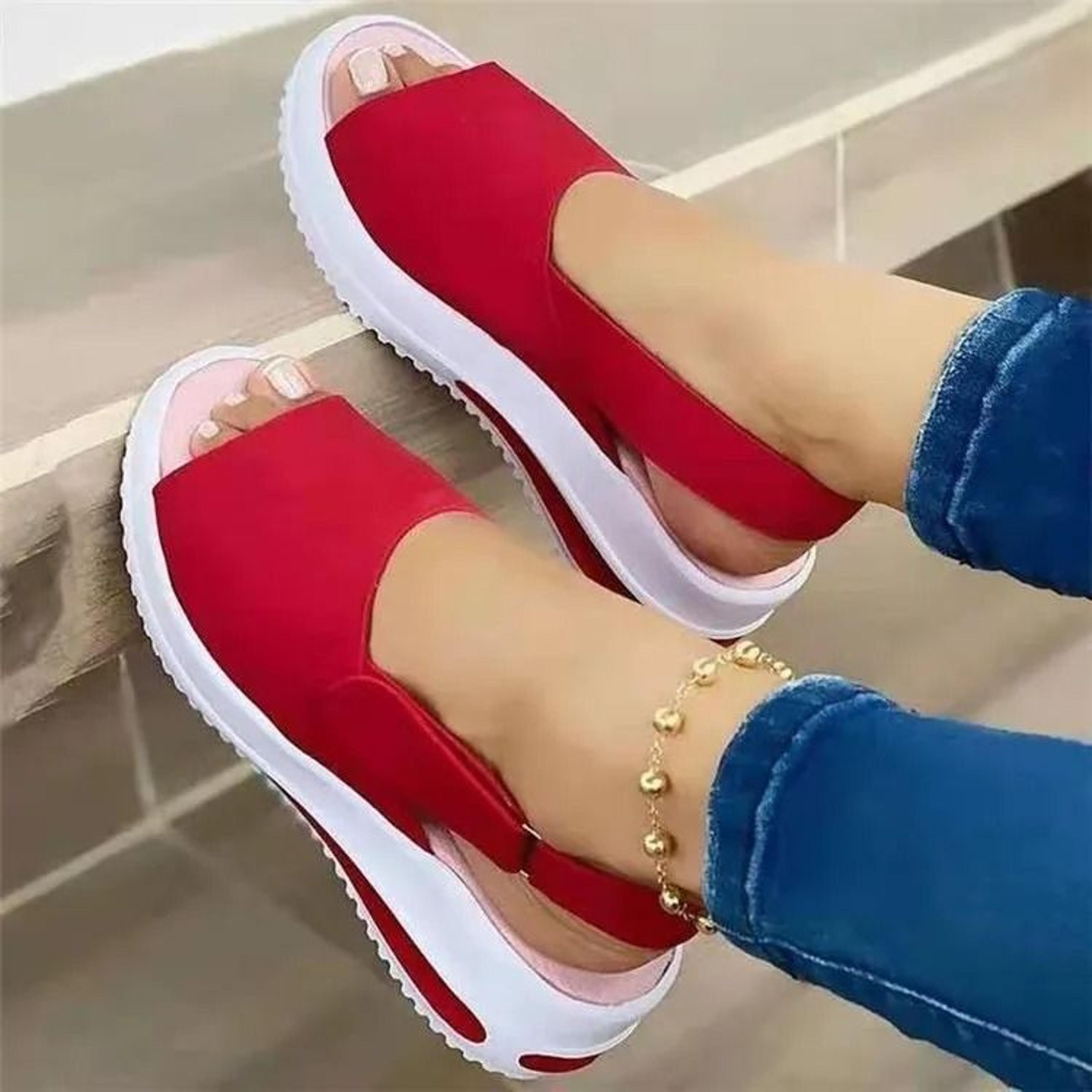 Lightweight Womens Summer Sandals With Peep Toe Design 8