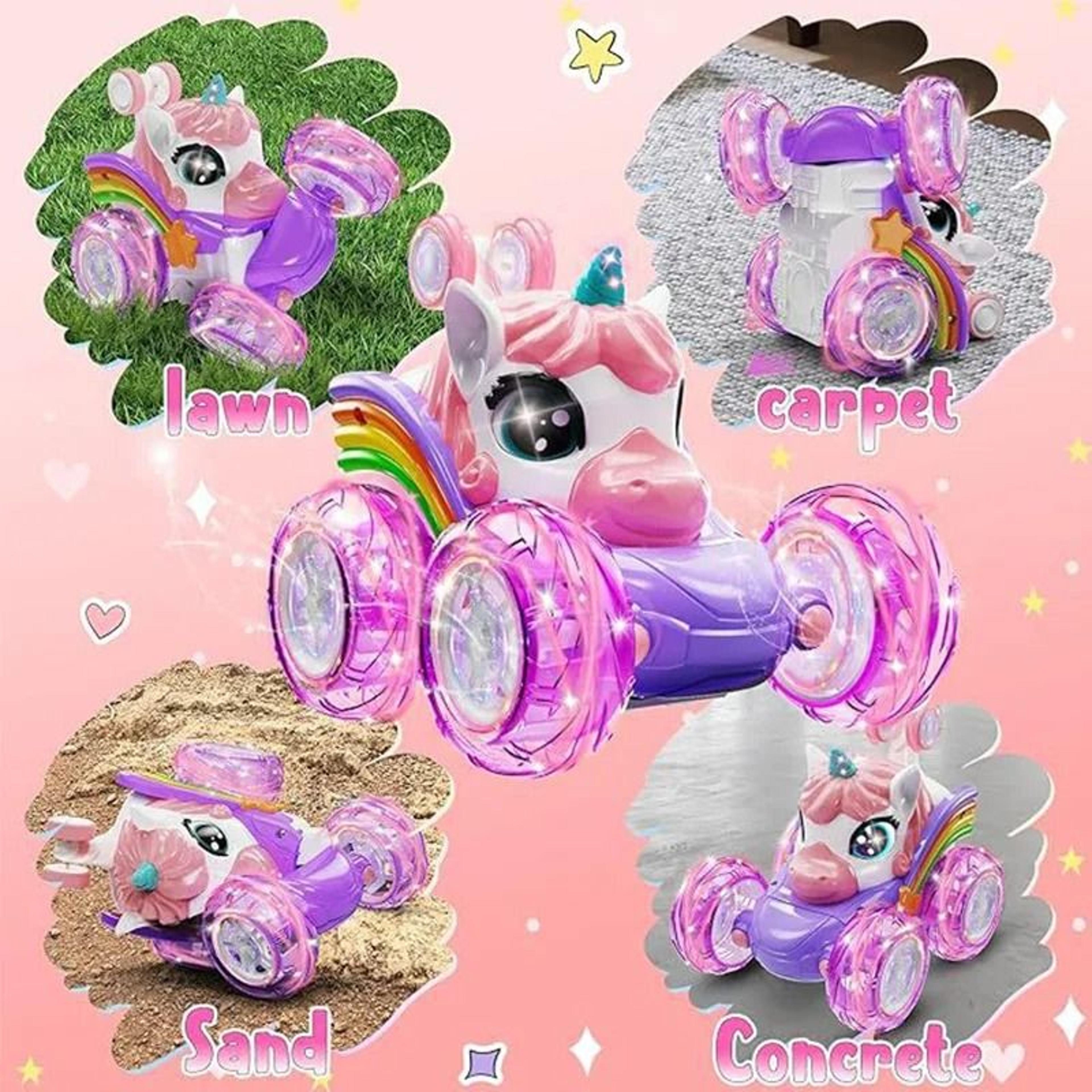 Unicorn Remote Control Fun RC Car Toy 5